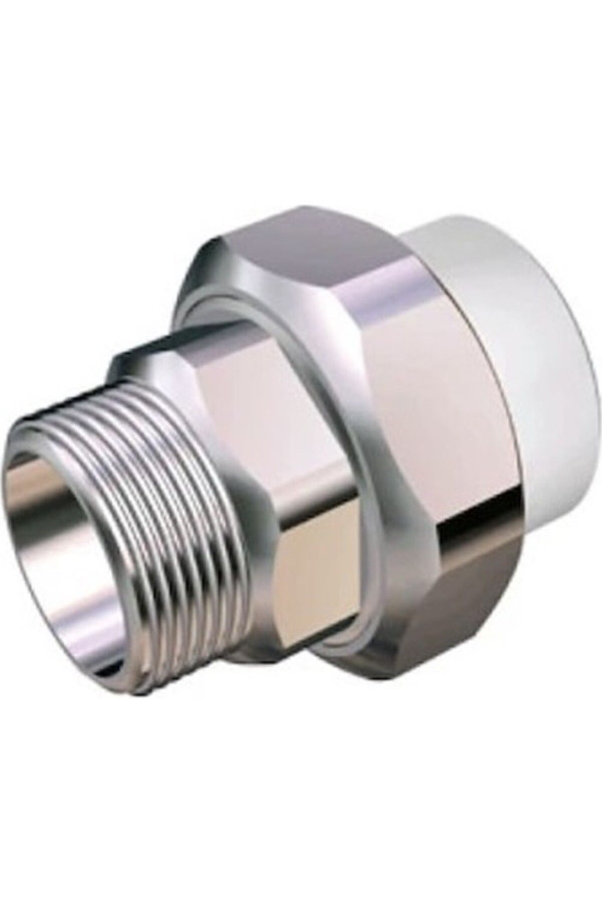 Toptan Bulurum Pvc Boru PPRC Dış Dişli Oynar Başlı Rekor 20x1/2'' 10 Adet