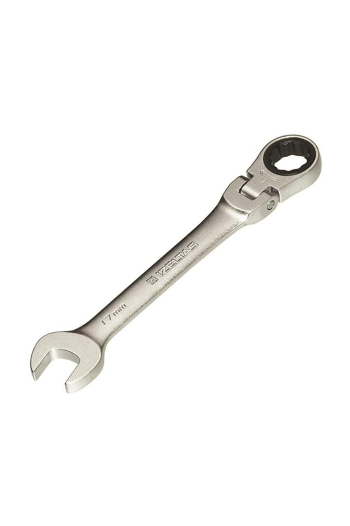 pazarella İzeltaş Mafsallı Cırcır Anahtar 17 mm