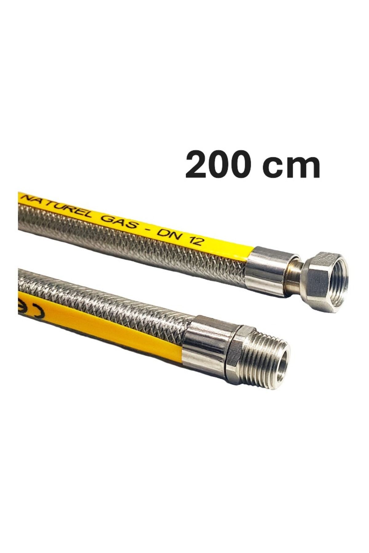 Türkoğlu TS EN 14800 OCAK FLEKSİ 1/2'' - 1/2' (200cm)