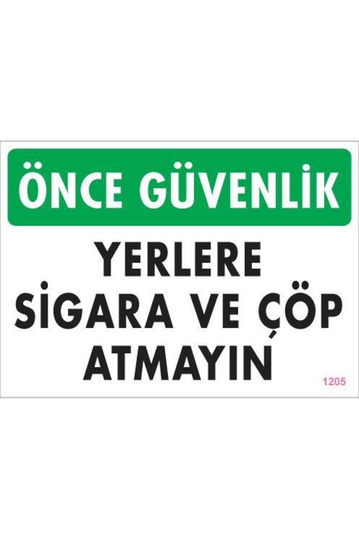 Toptan Bulurum ve Çöp Atmayın Uyarı Levhası 25x35 KOD:1205