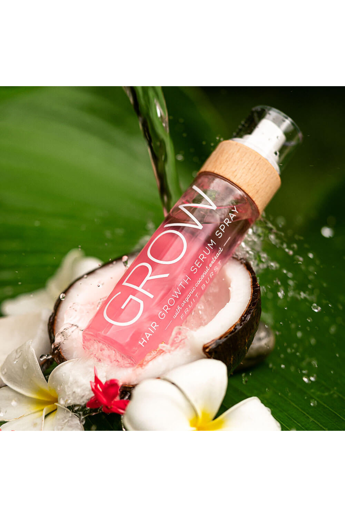 Cocosolis Revitalizační sérum ve spreji pro urychlení růstu vlasů, Grow, 110 ml