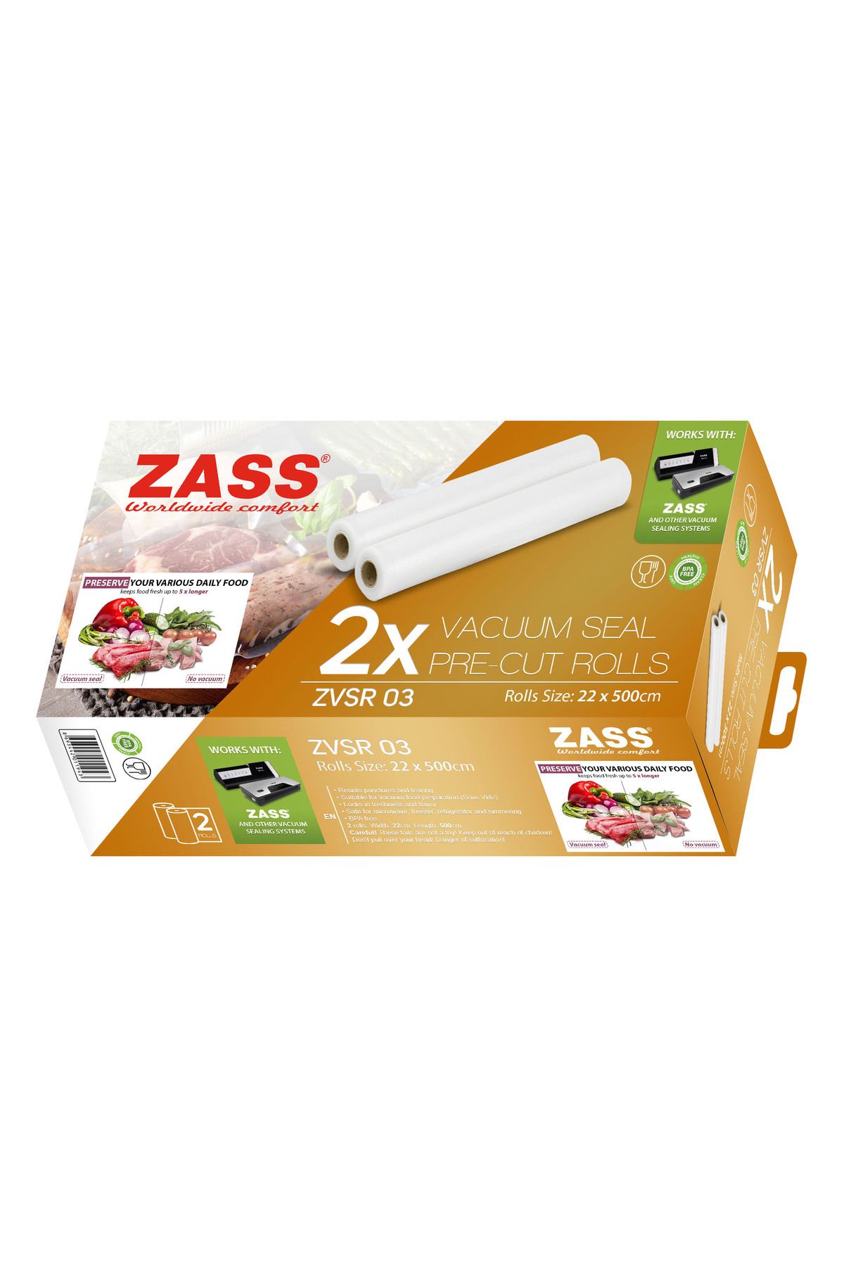 Zass-Vacuum rollers Zass ZVSR 03 1