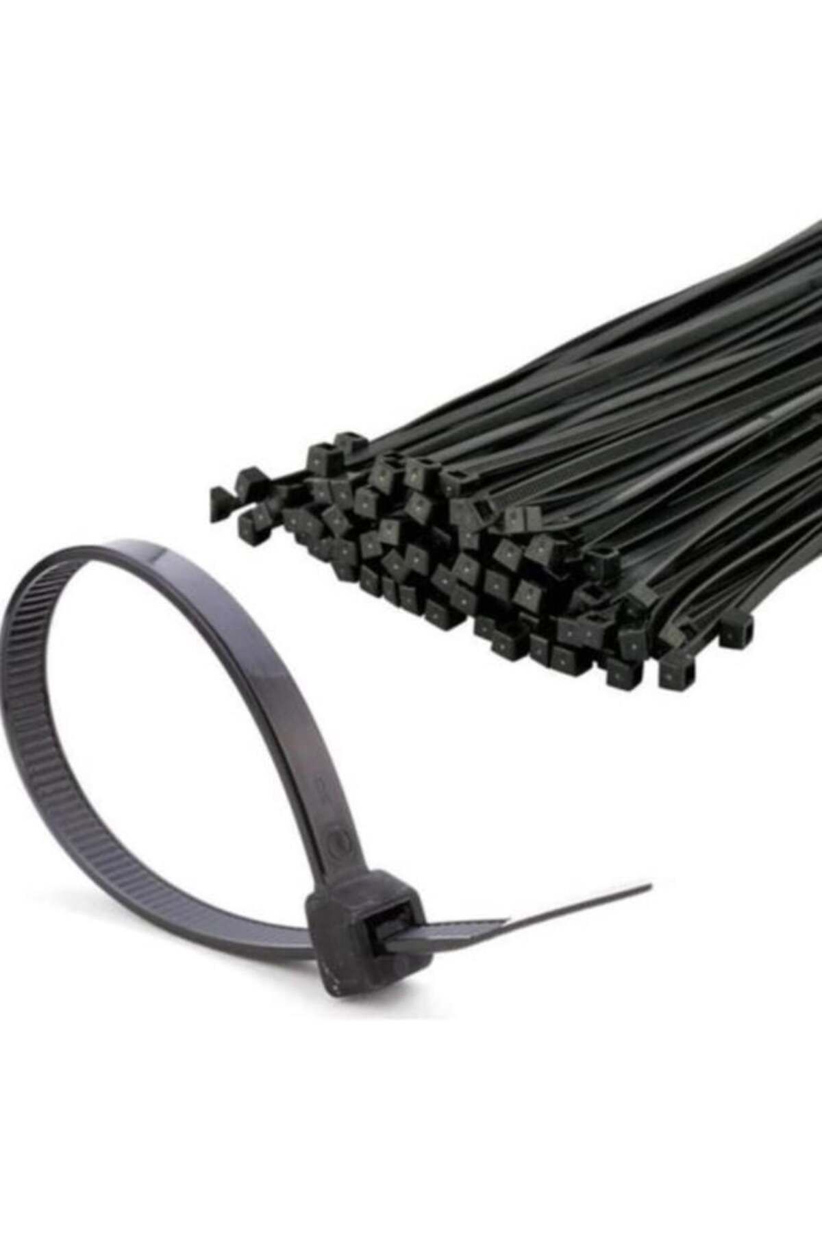 pazarella Tork Siyah Kablo Bağı 3,5X370