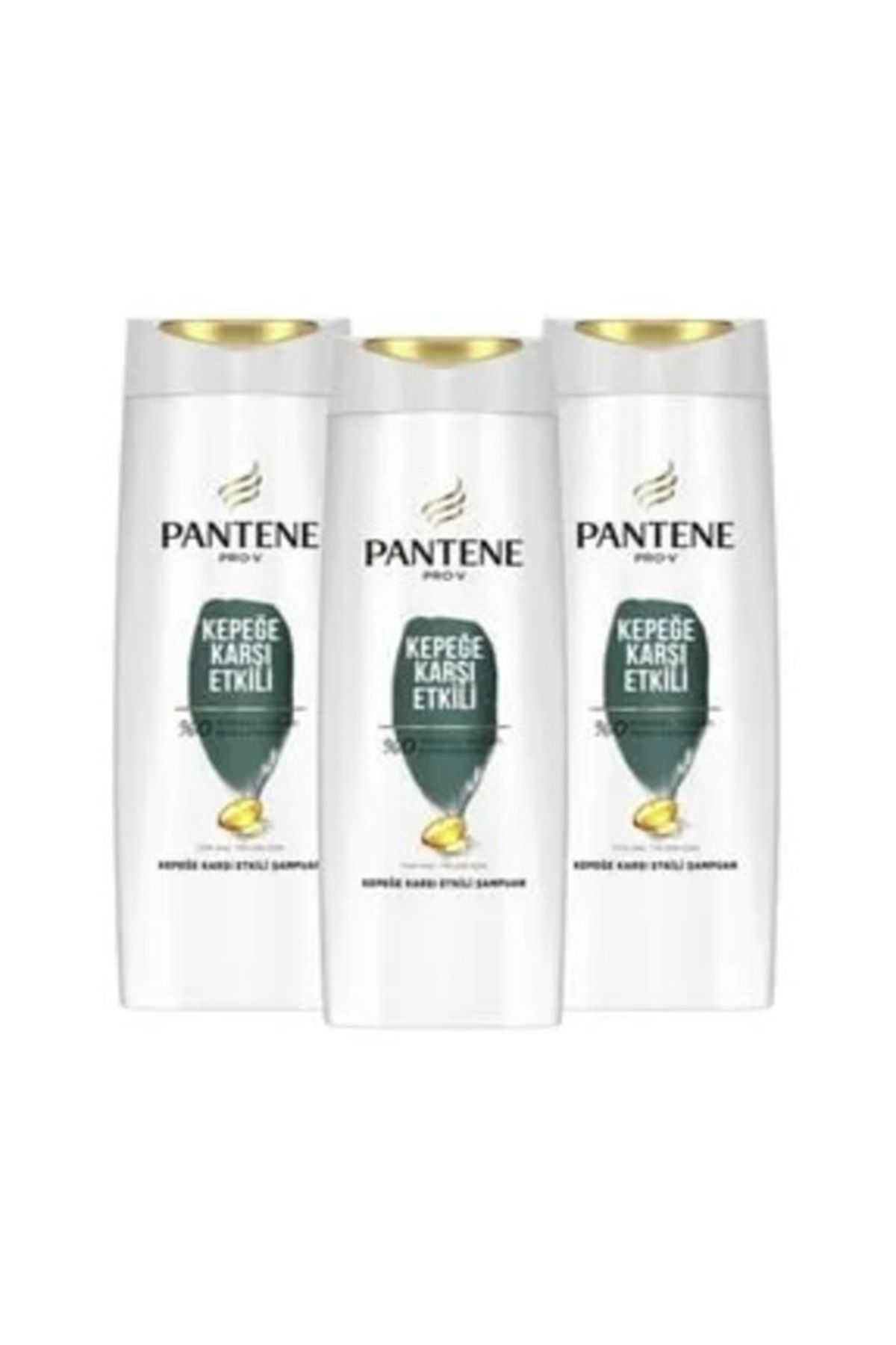 Pantene kepee karşı etkili şampuan400ml 3 adet