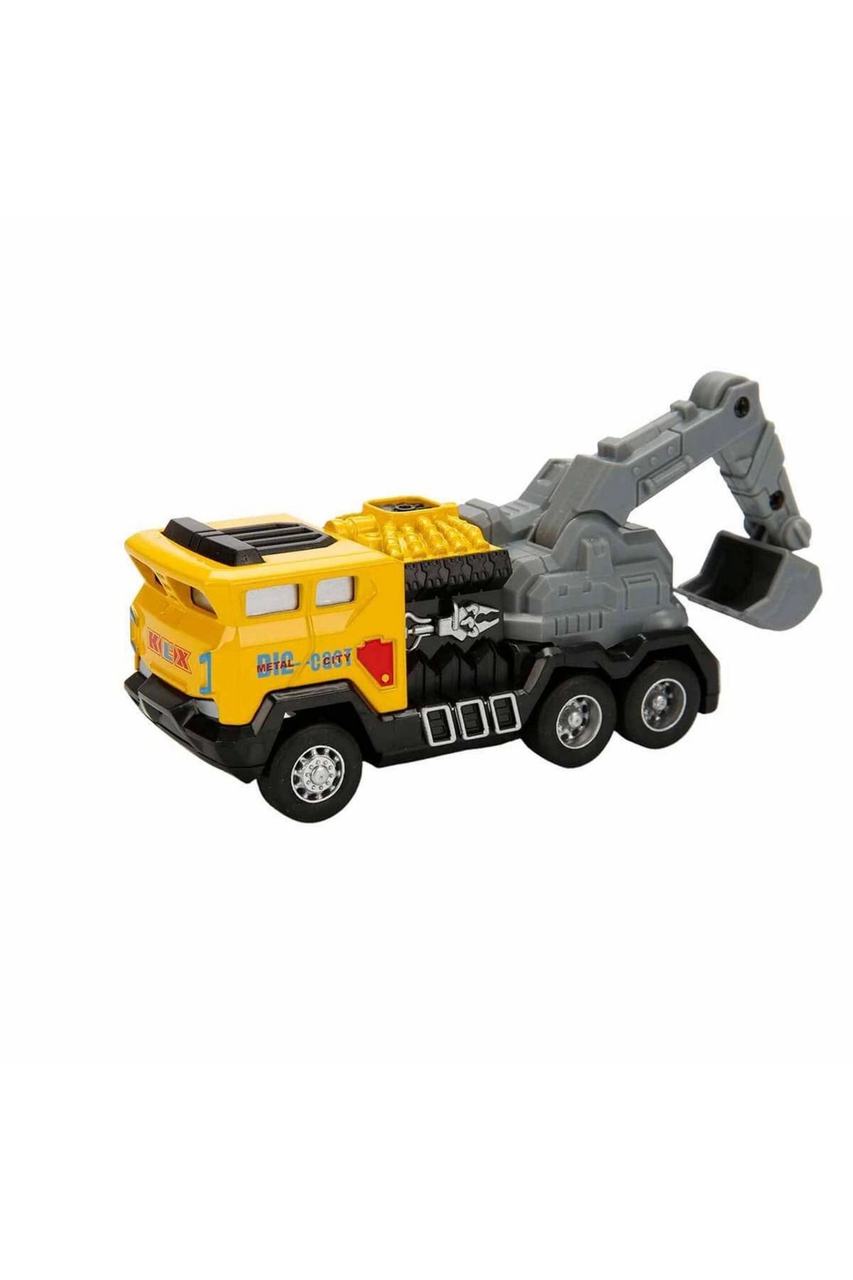 TOYFEST Maxx Wheels Çek Bırak Kepçe