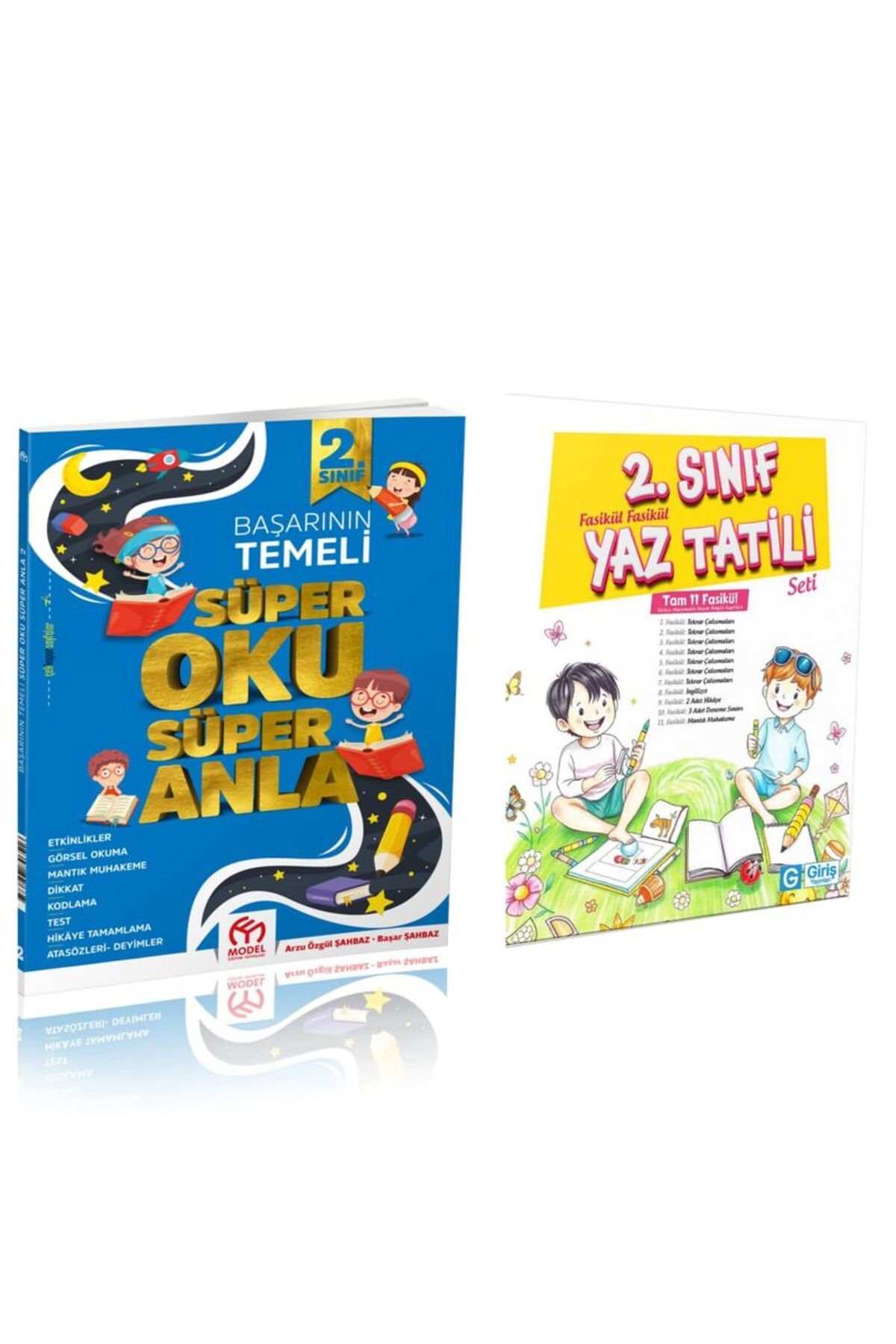 MODEL EĞİTİM YAYINCILIK 2.sınıf Süper Oku Anla Ve 2.sınıf Yaz Tatili Fasikül Seti