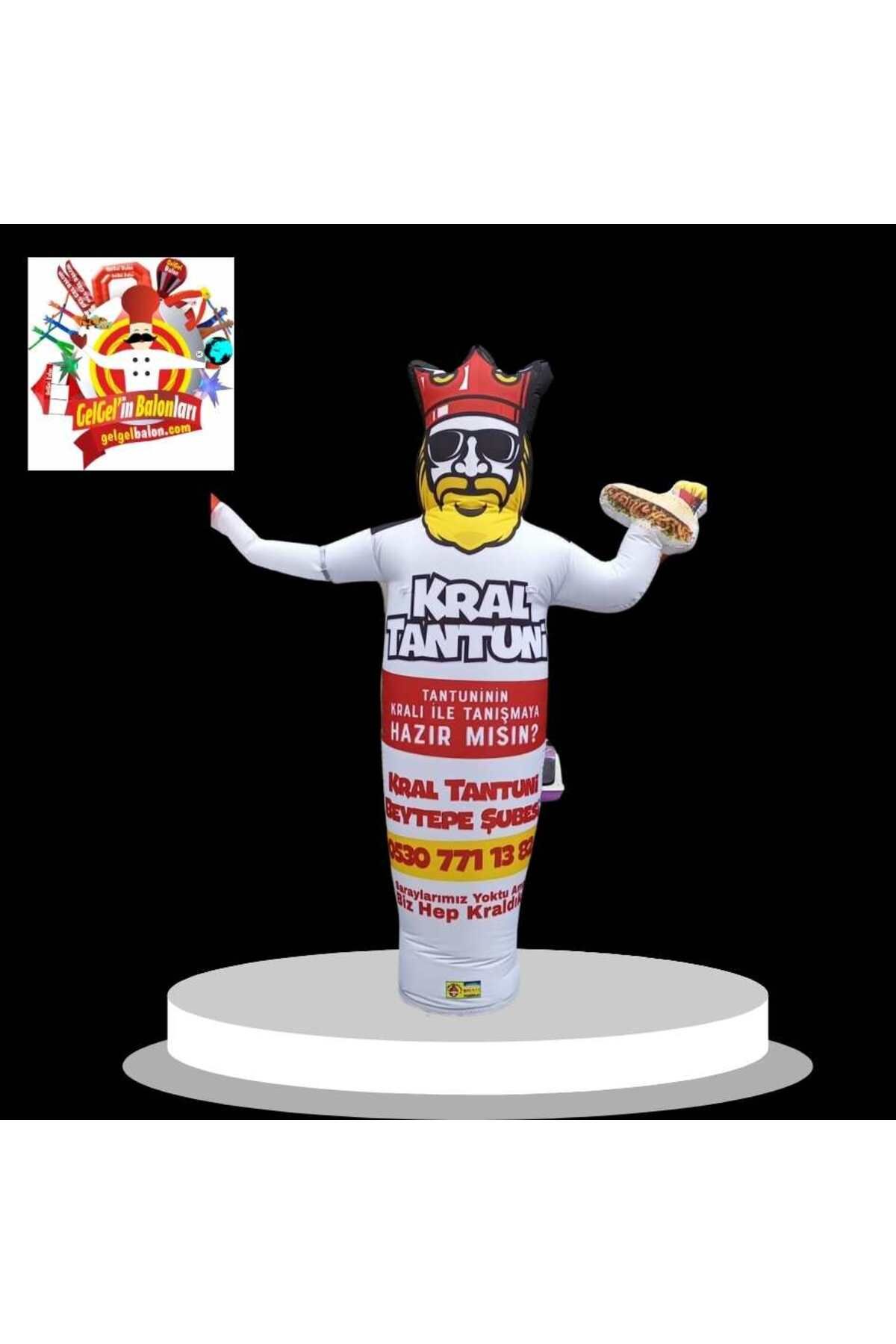 Gel Gel Balon KİŞİYE ÖZEL TASARIM VE BASKILAR İLE 3 METRE BOYUNDA ÇELİK KAZAN ALT TABLA LED IŞIKLI REKLAM BALONU