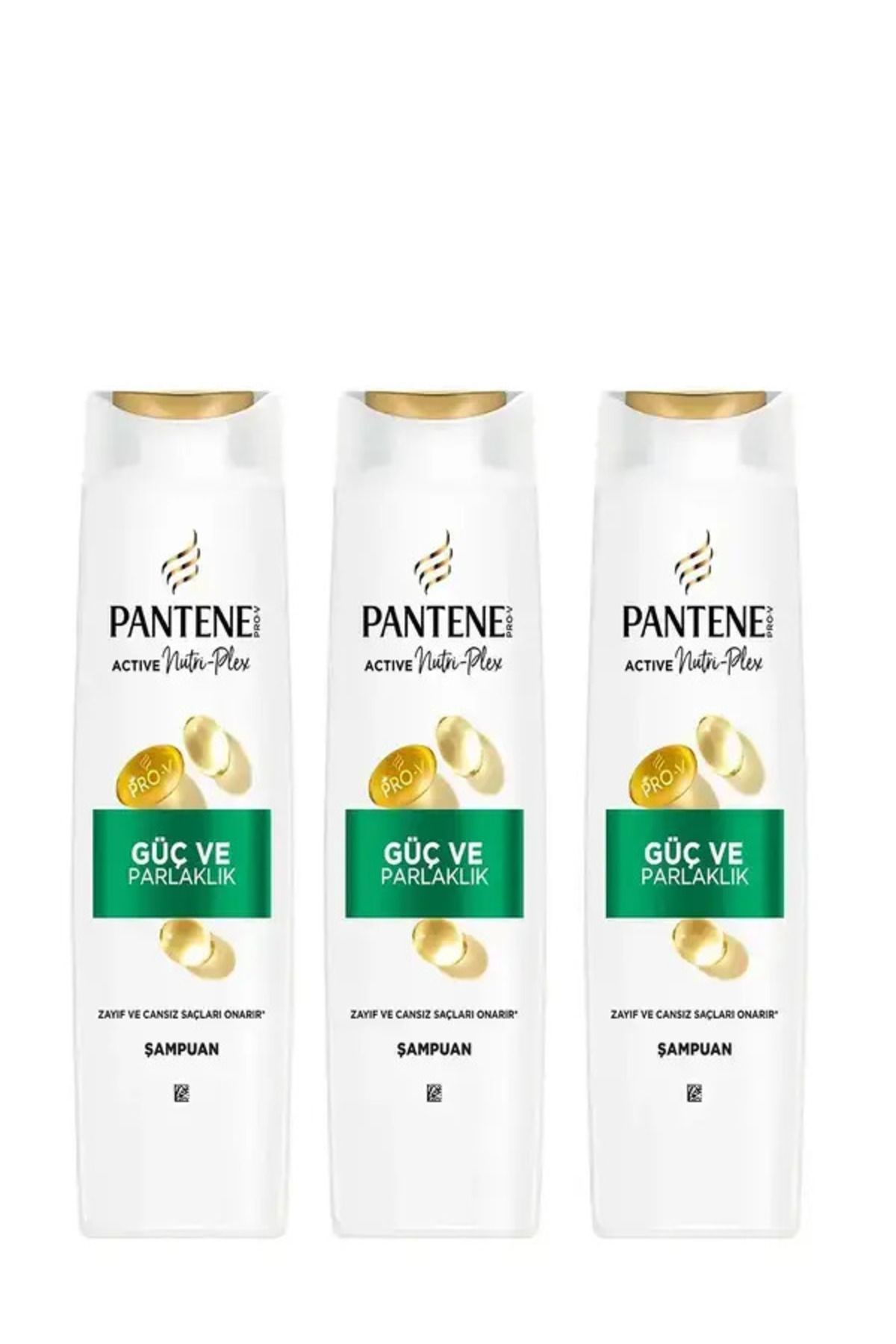 Pantene güçveparlaklık 400ml 3 adet