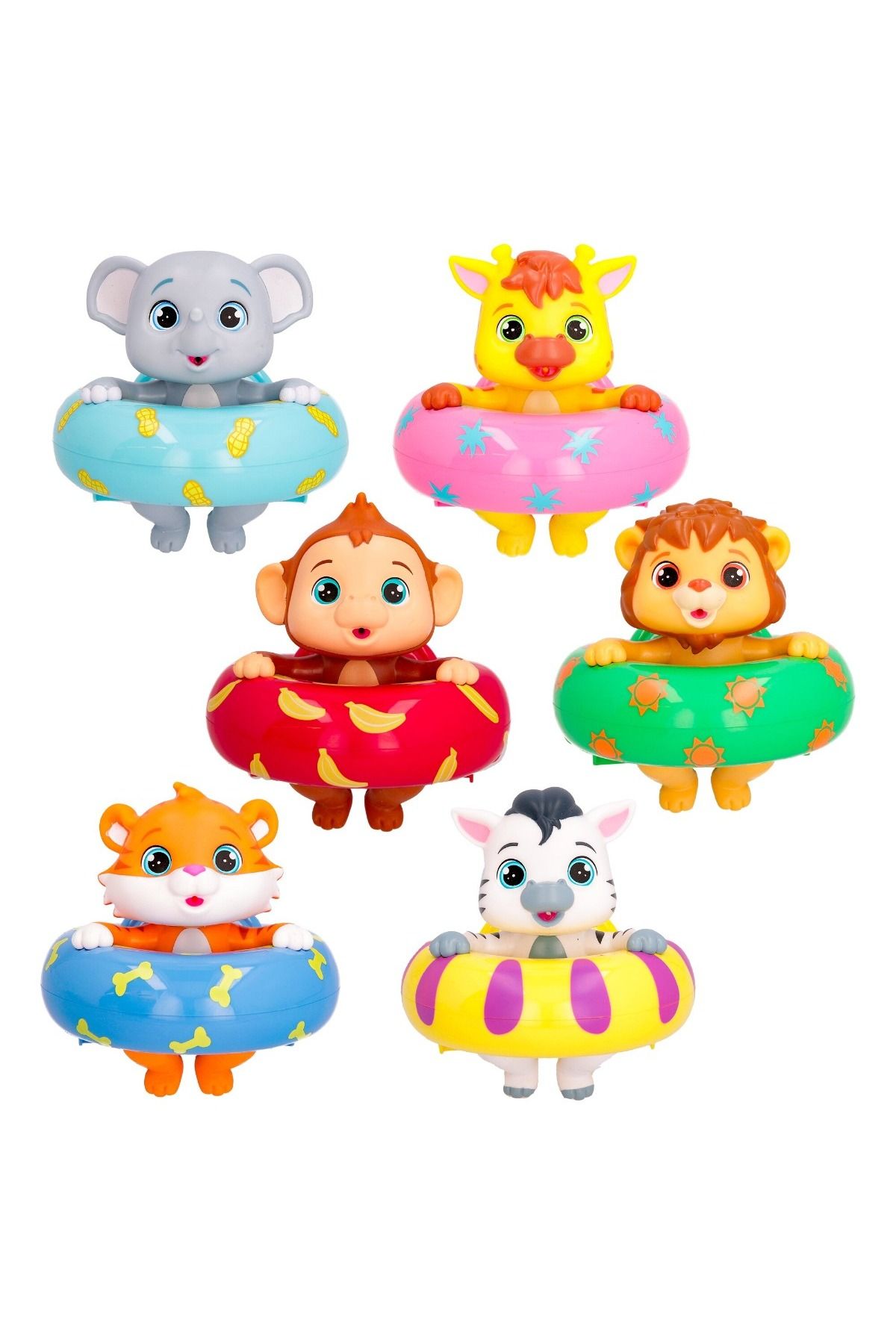 Bloopies-- Jungle animal Floaties bath toy, various models 2