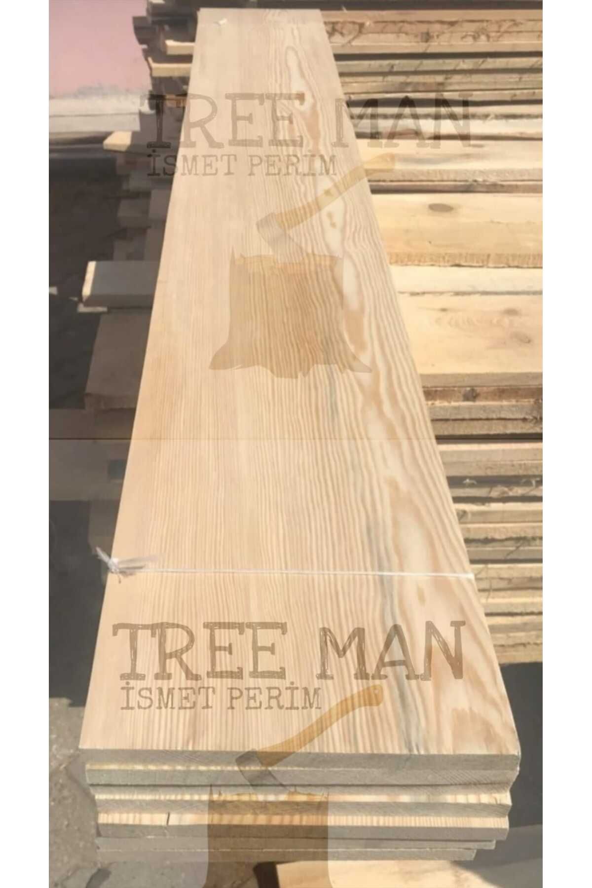 TREE MAN İSMET PERİM 2x9x300 Cm 1 Adet Silinmis Çam Kereste Tahta Taslak Çit
