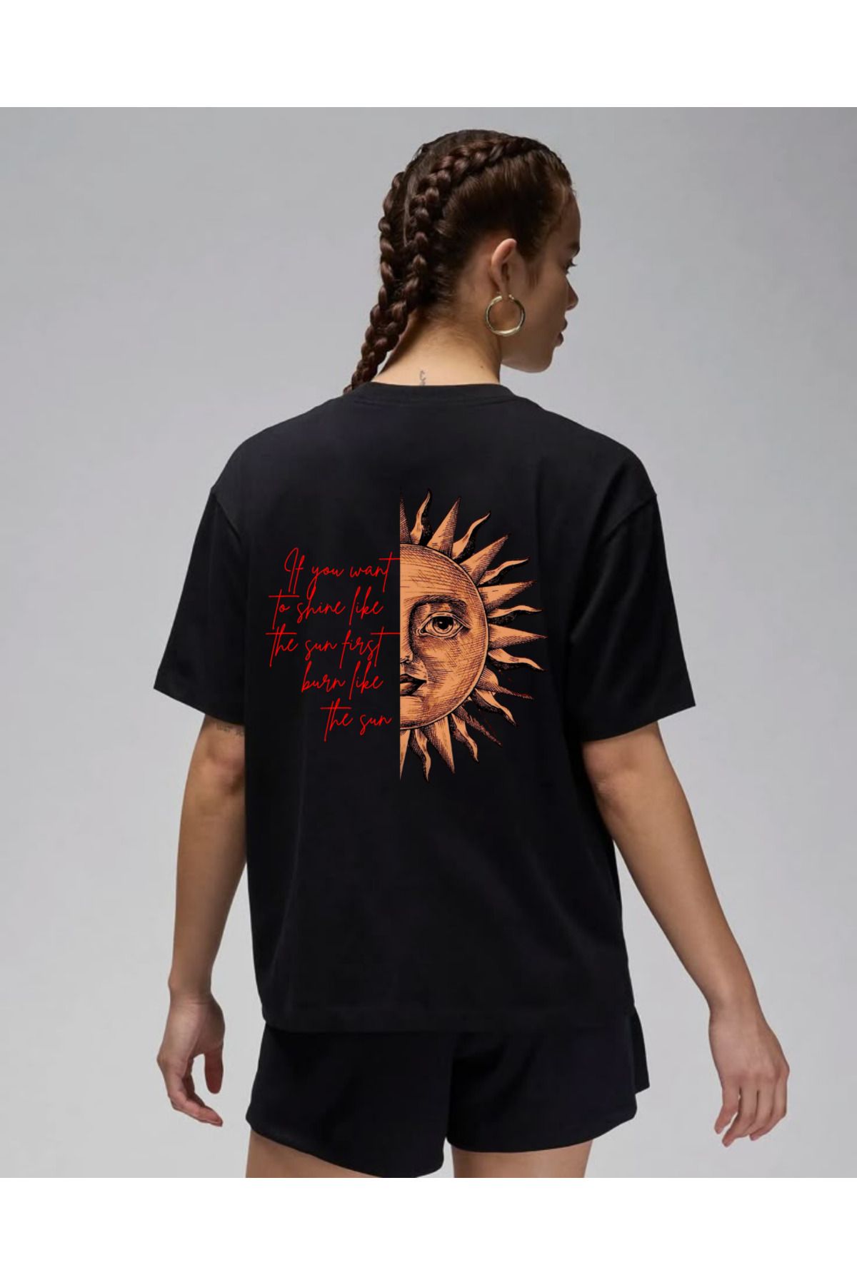 DAĞ TEKSTİL BURN LİKE THE SUN T-shirt