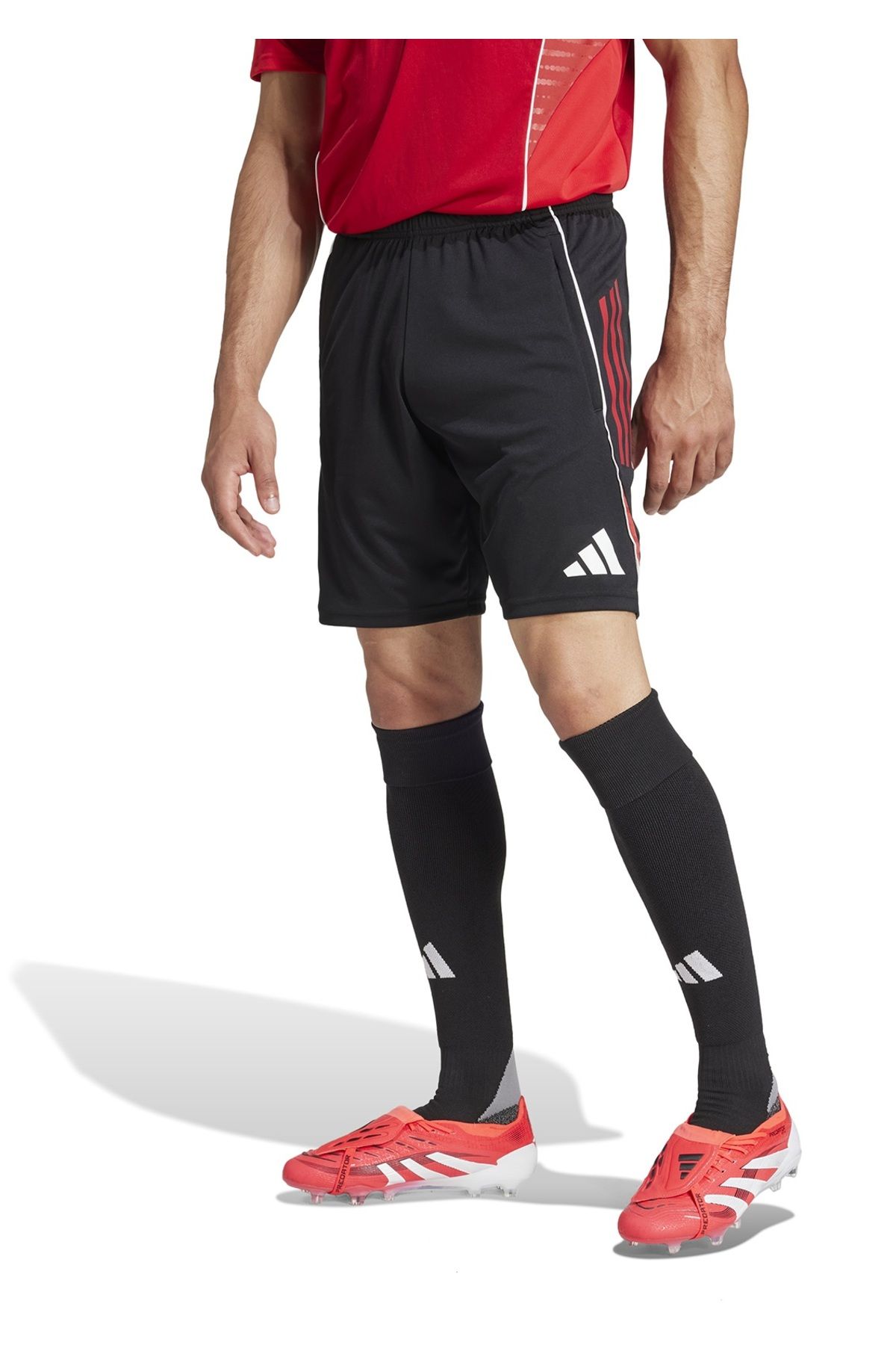 adidas Tiro Erkek Running Hızlı Kuruma Micropoly Antrenman Halısaha Fitness Günlük Outdoor Spor Şort