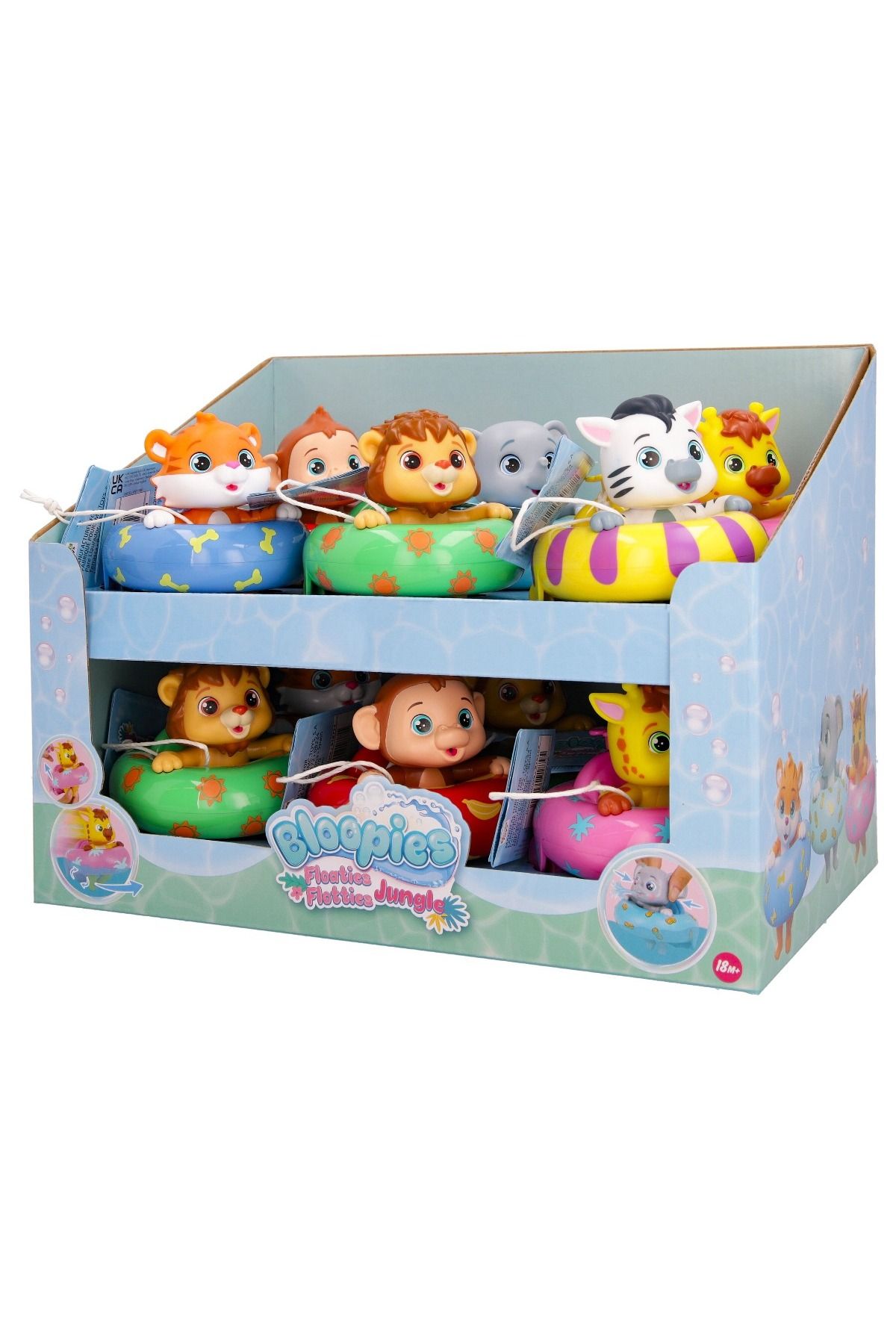 Bloopies-- Jungle animal Floaties bath toy, various models 1