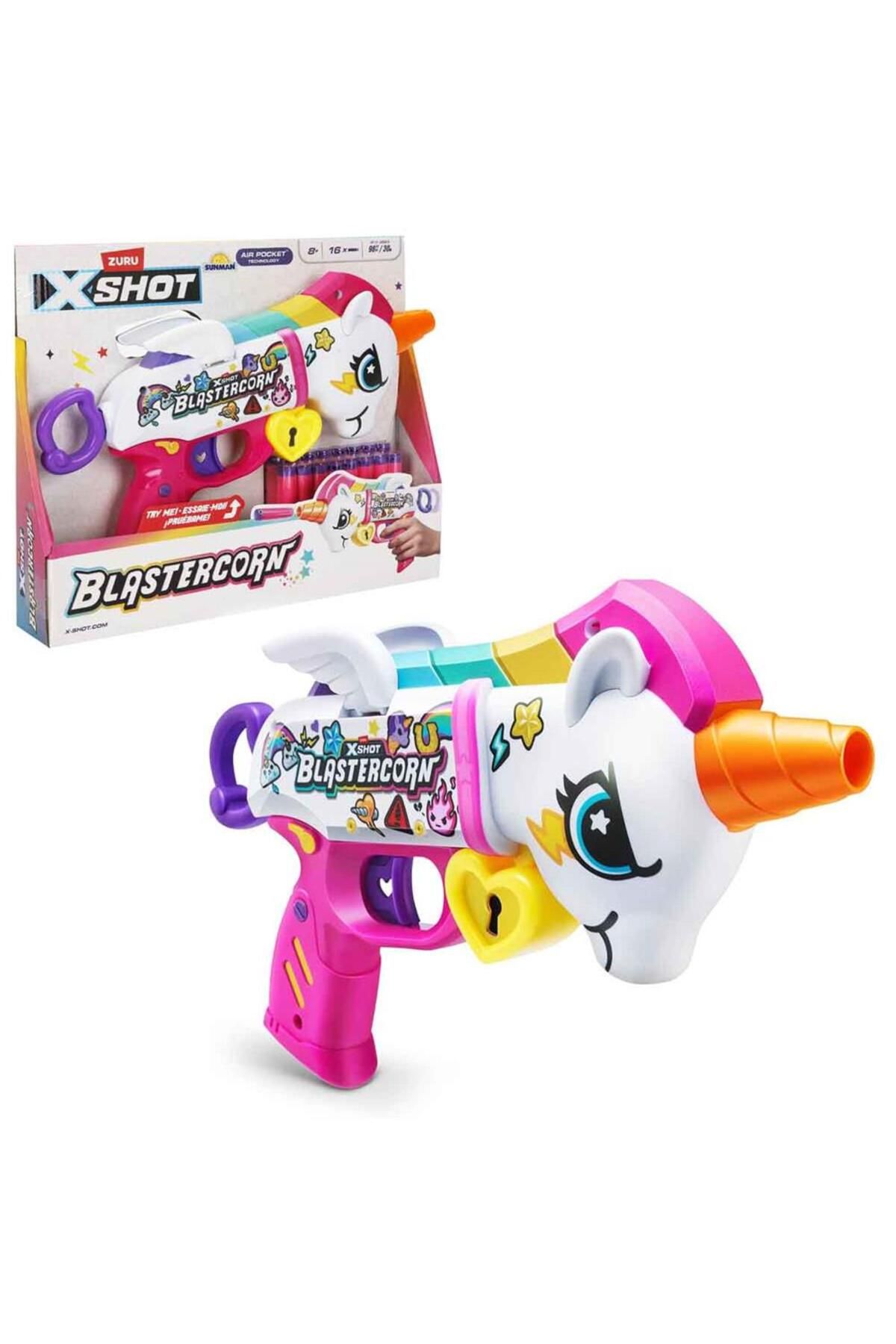 Sunman X-SHOT SÜNGER ATAN BLASTERCORN 16 MERMİ