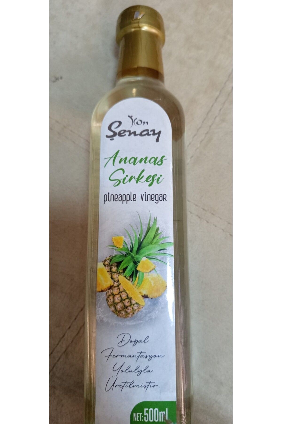 Yön Şenay Ananas Sirkesi 500 Ml.