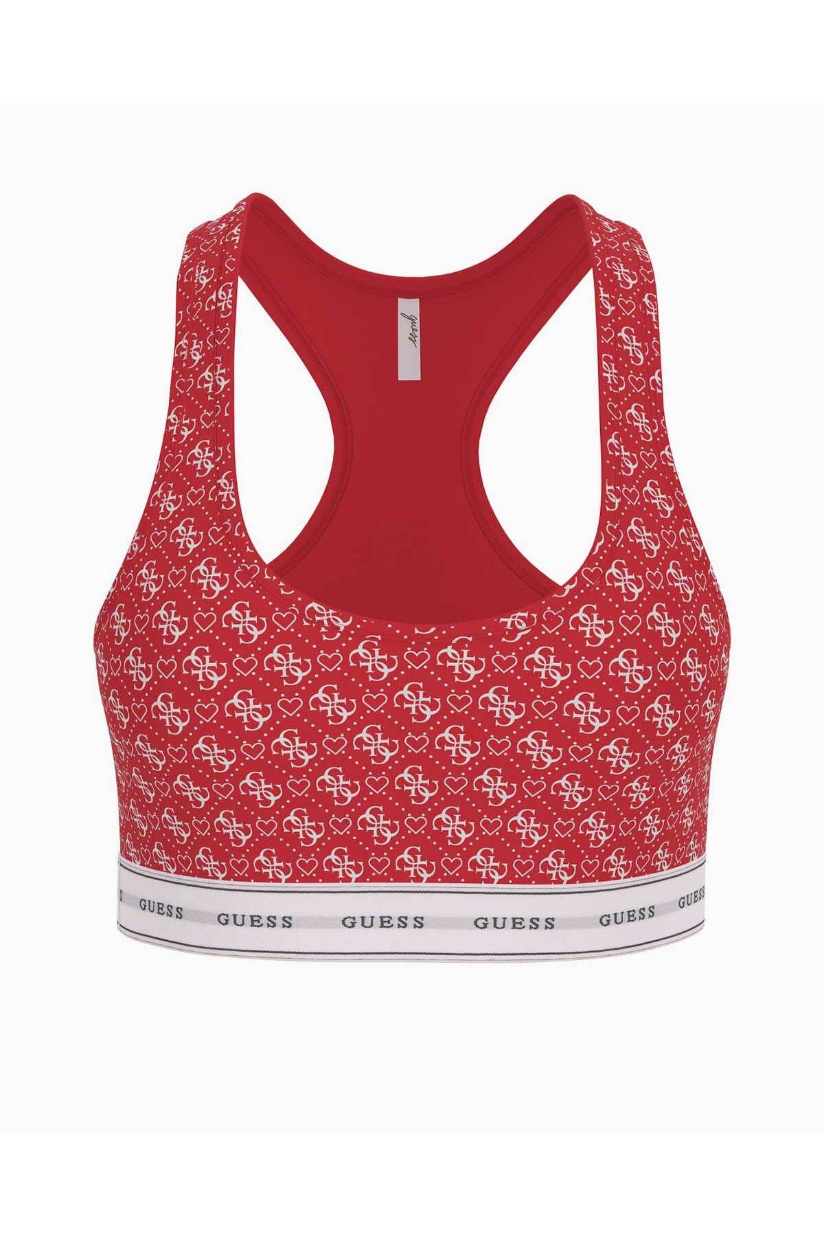 Guess Gues Carrie Monogram Logolu Bralette