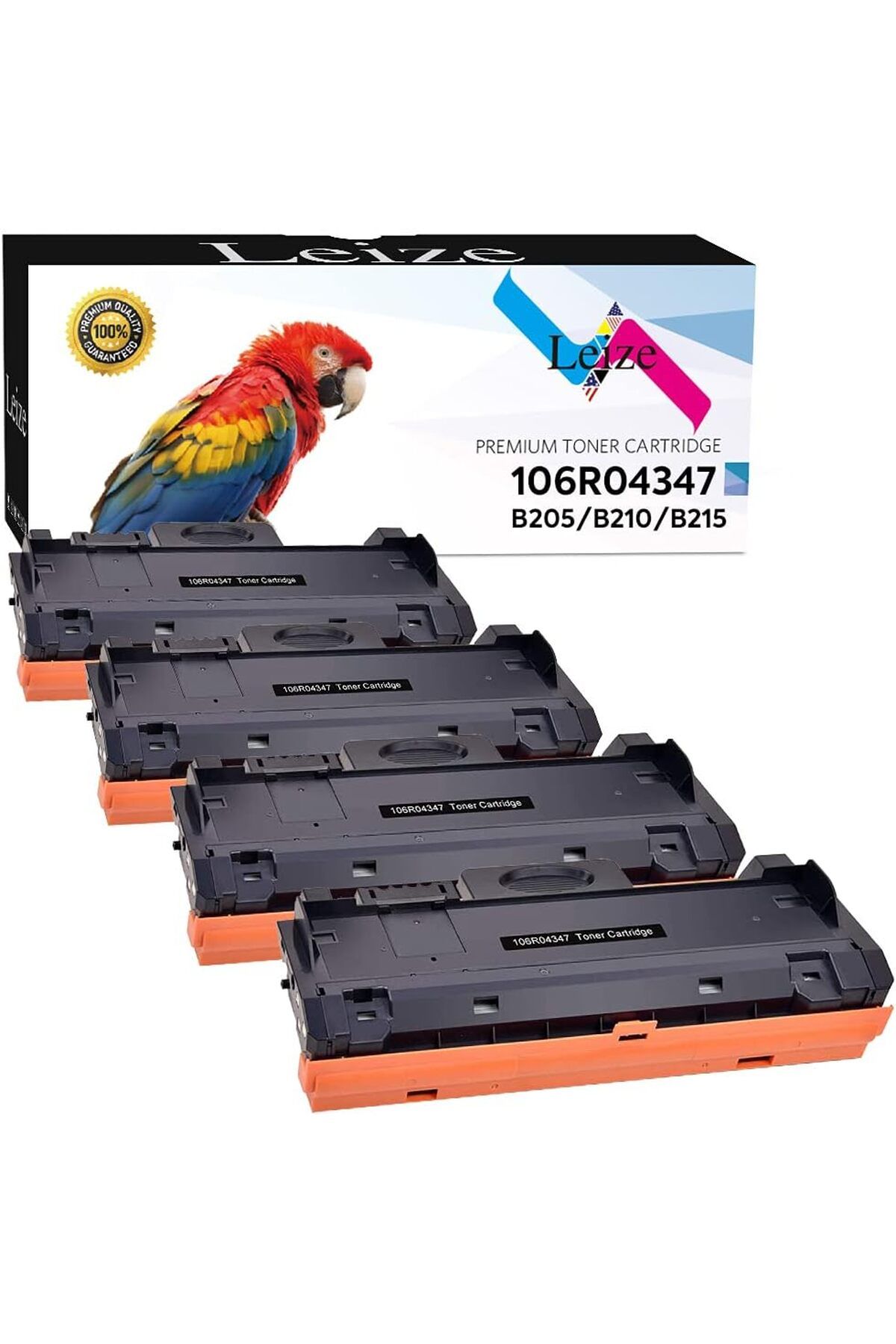 Xerox B210 B205 B215 B210DNI B205NI B215DNI B215MFP B205MFP Printer, Black 3,000 Pages, 4-Pack