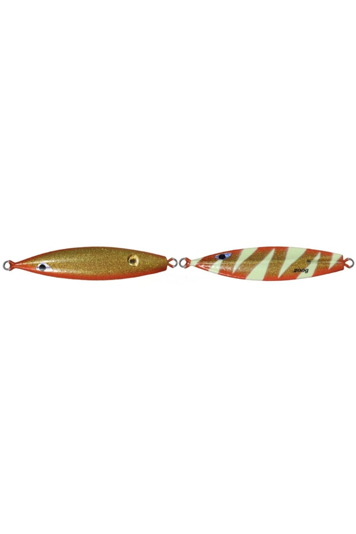 Seabor PINE JIG 200GR ORANGE GLOW ORANGE GLOW