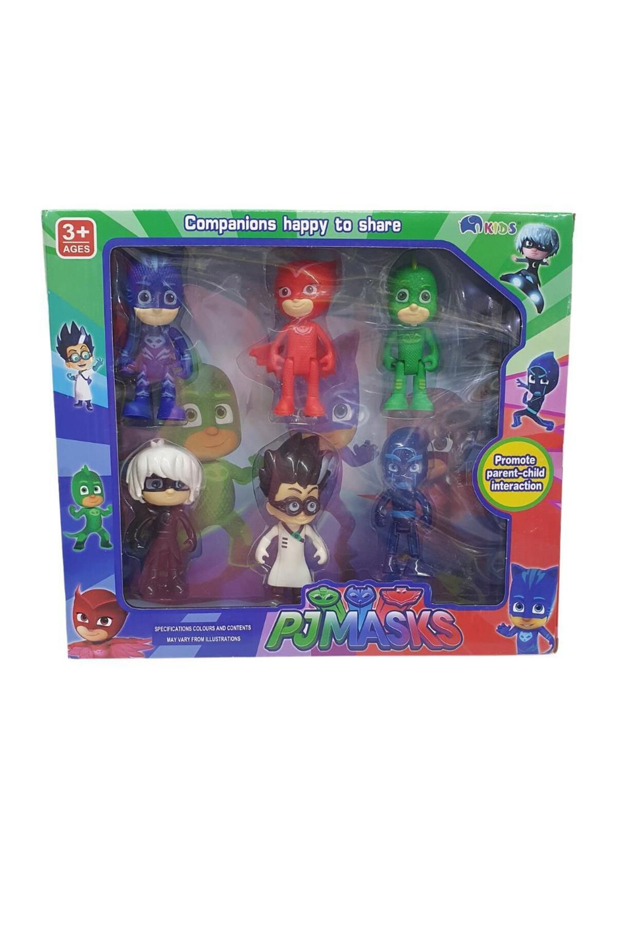 melfxxl eticaret Pj Mask 6 lı Figür Set - 1166