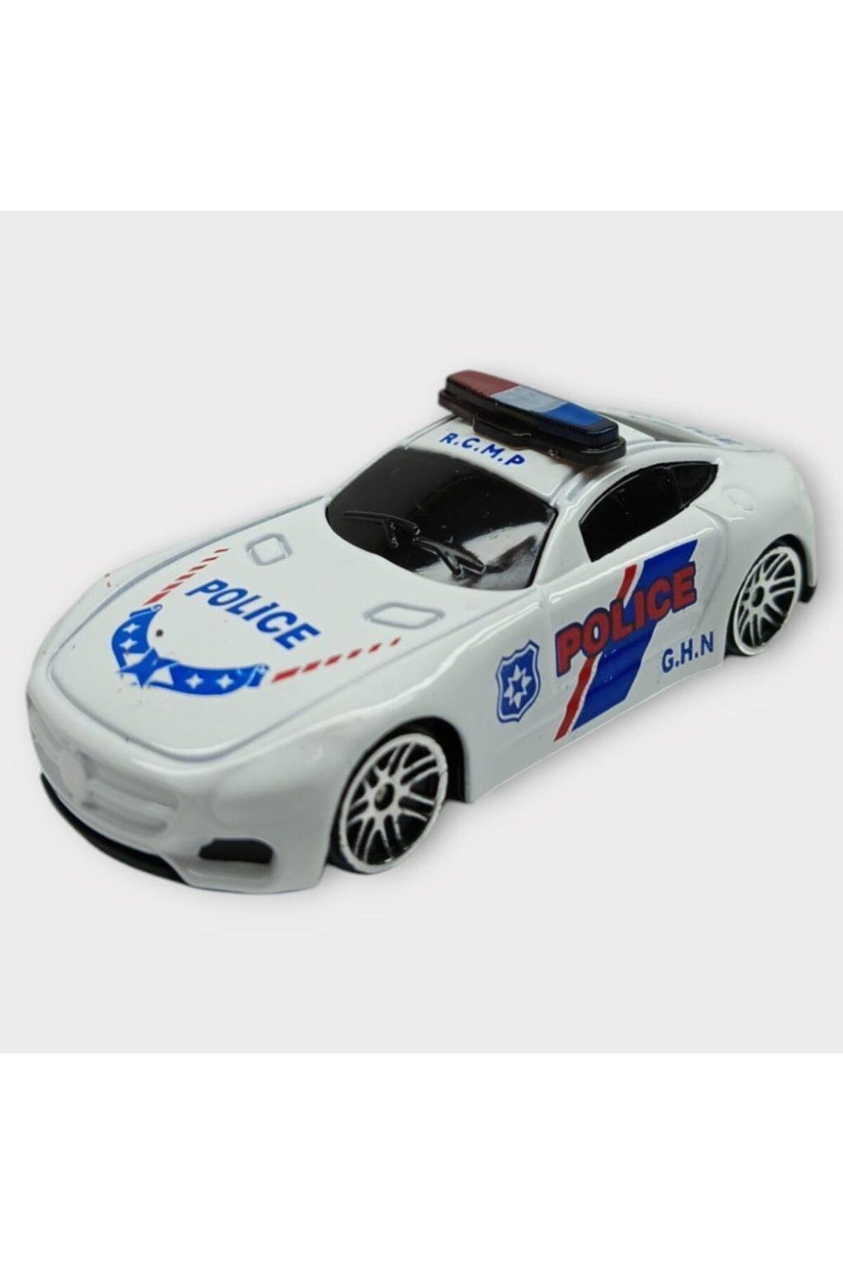 Zayla Metal Mini Polis Arabası 8 cm - Polis - 8