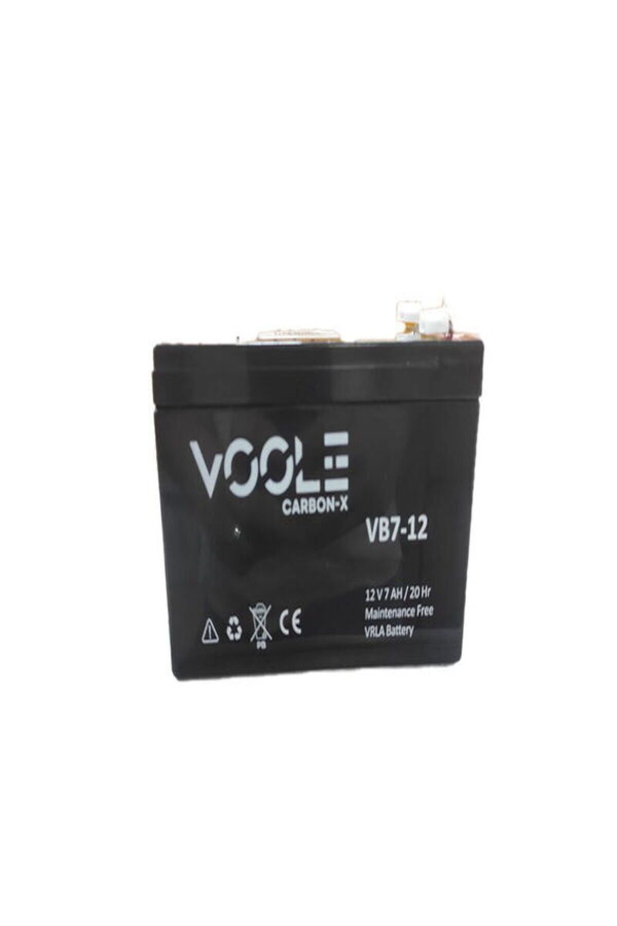Voolex Voole 12V 7A Bakımsız Kuru Akü