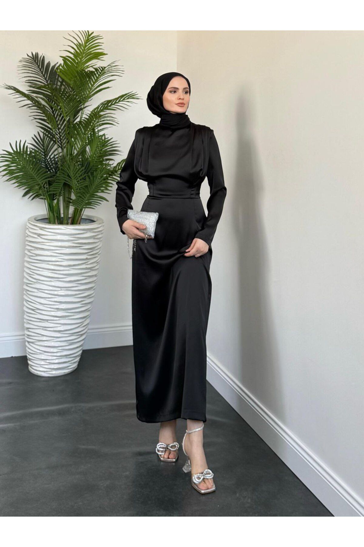 mahira collection Saten Abi̇ye