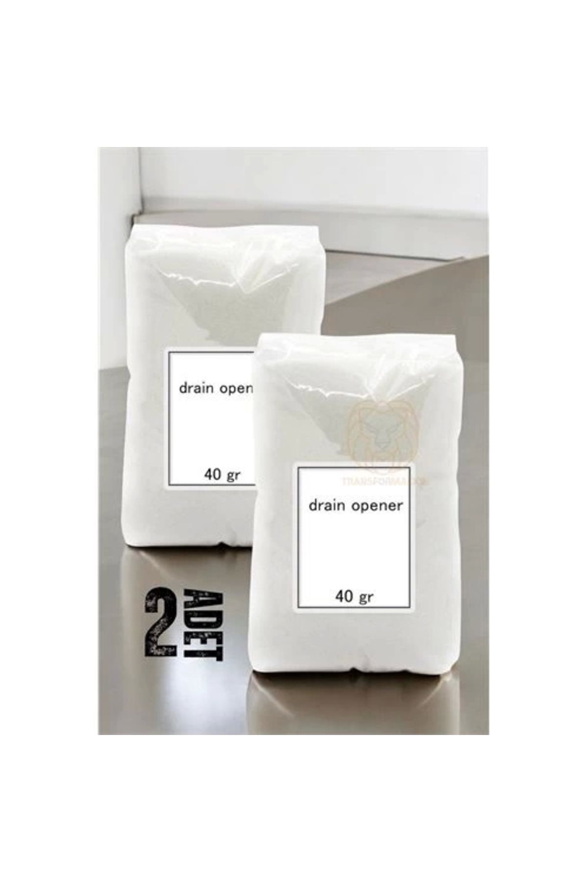 Generic Lavabo Tıkanıklığı Açıcı Toz Lavabo Açma Tozu 2 ADET