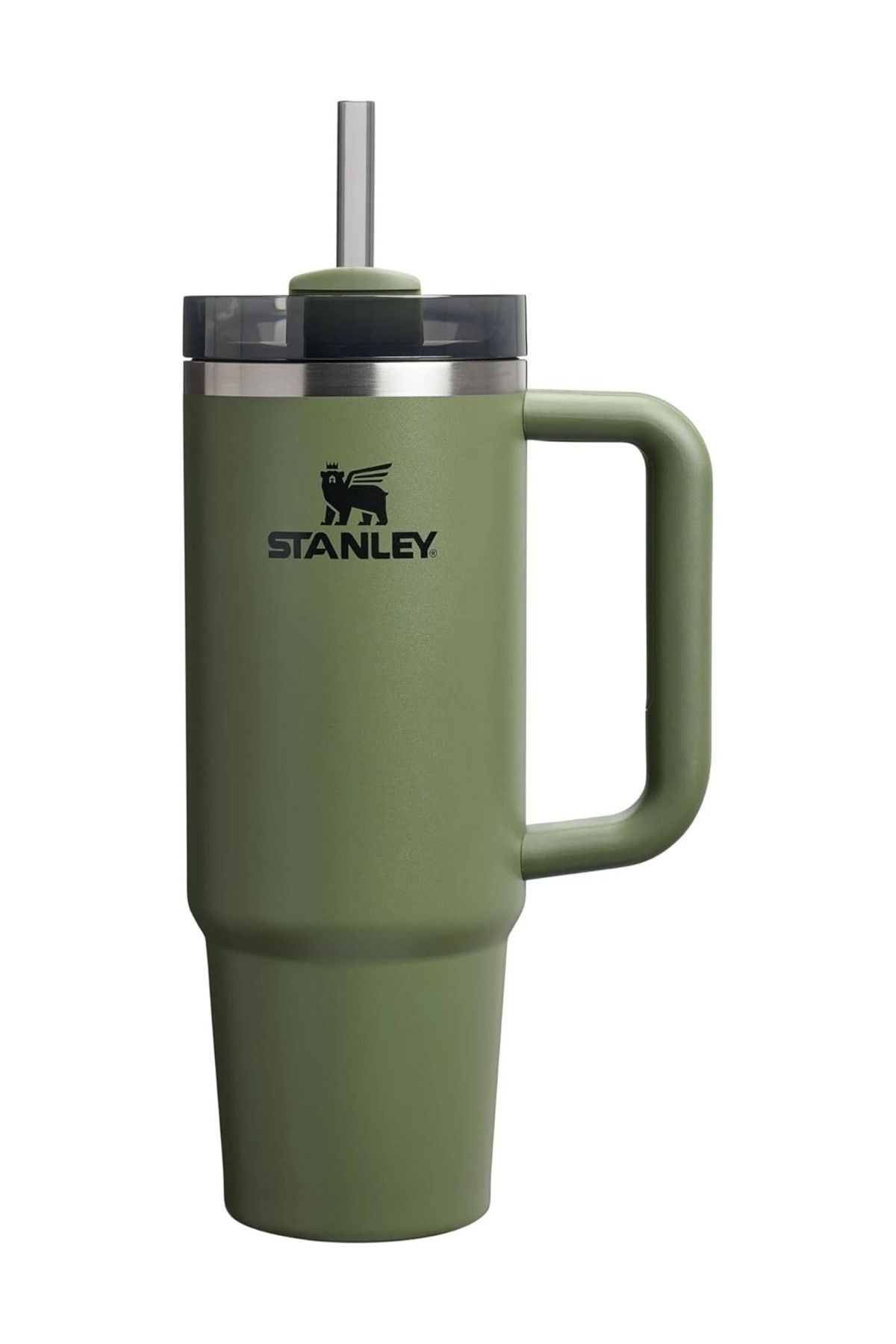 Stanley Quencher Dried Pine Haki 1.18 Lt Pipetli Termos Bardak