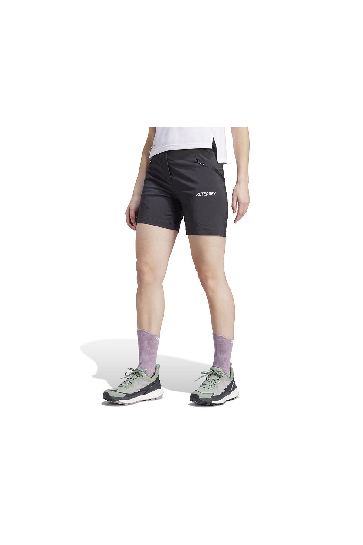 adidas W Xpr Md Short Kadın Outdoor Şortu IP4832 Siyah