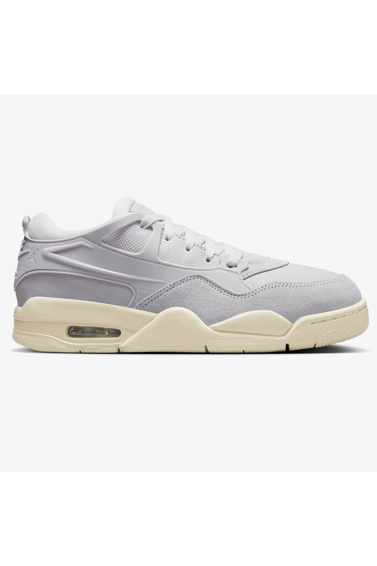 Nike Air Jordan 4 RM Leather Sneaker Hakiki Deri Günlük Spor Ayakkabı Gri