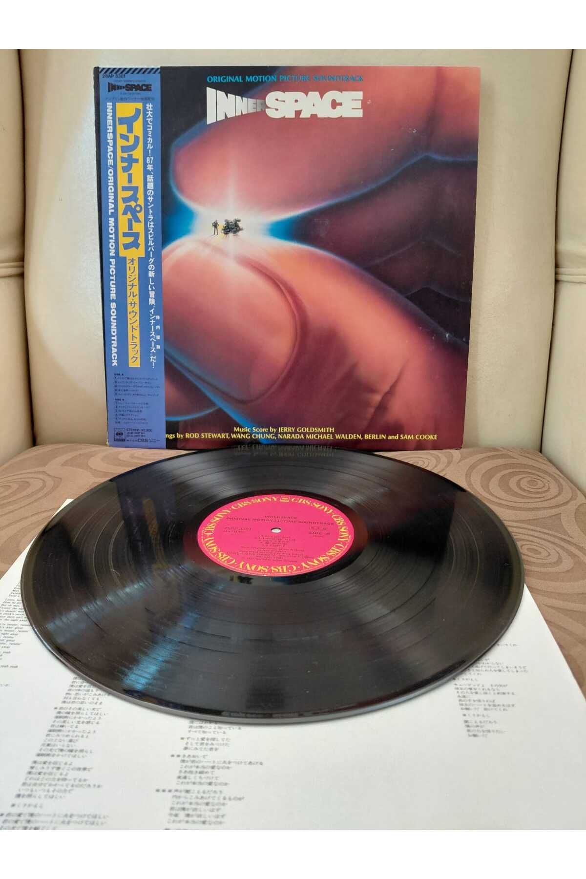 Plakperest Innerspace (Soundtrack) - 1987 Japonya Basım LP Plak - Obi’li-2.El
