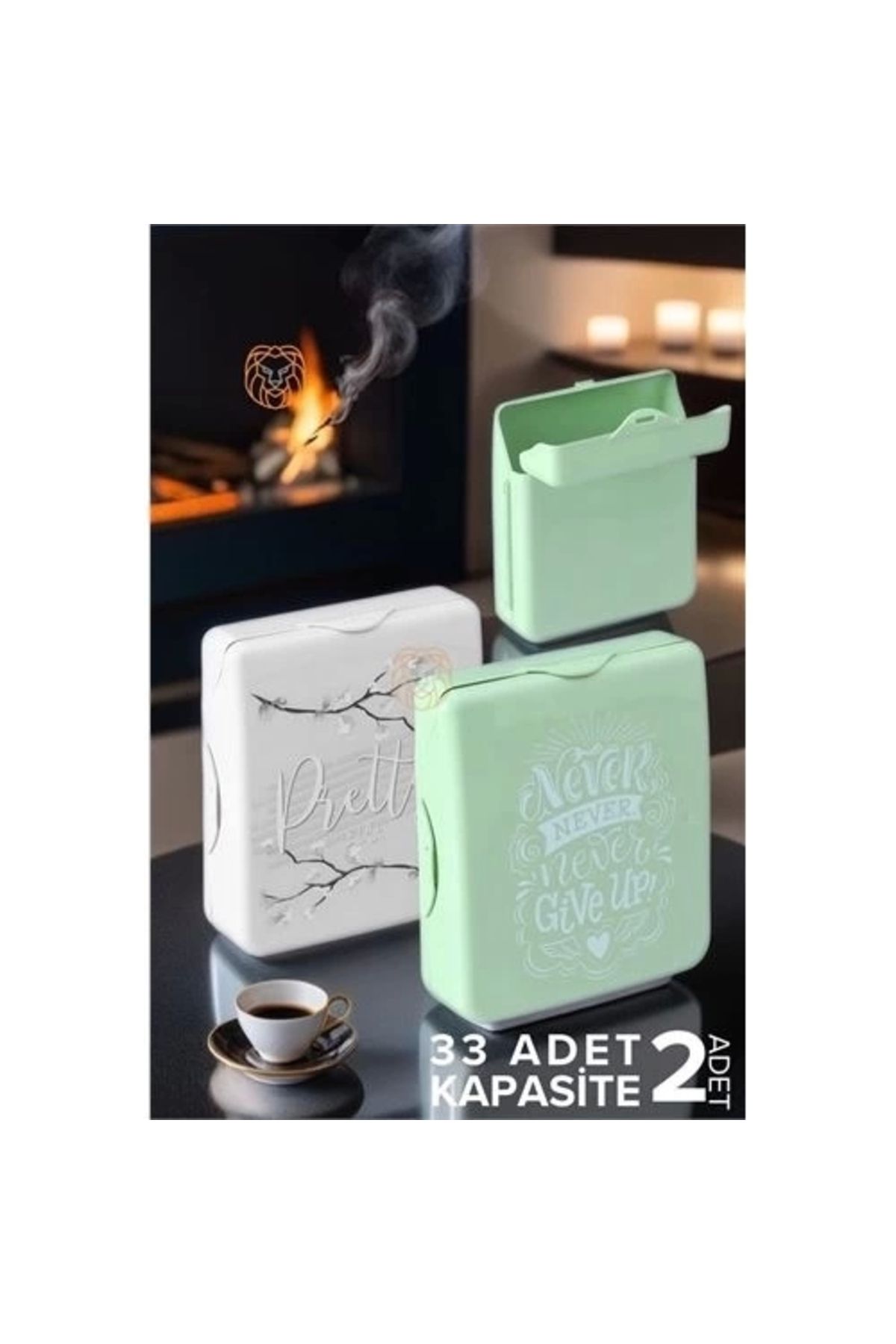 Generic Sigara Kutusu 33 Adet Kapasiteli 2 ADET