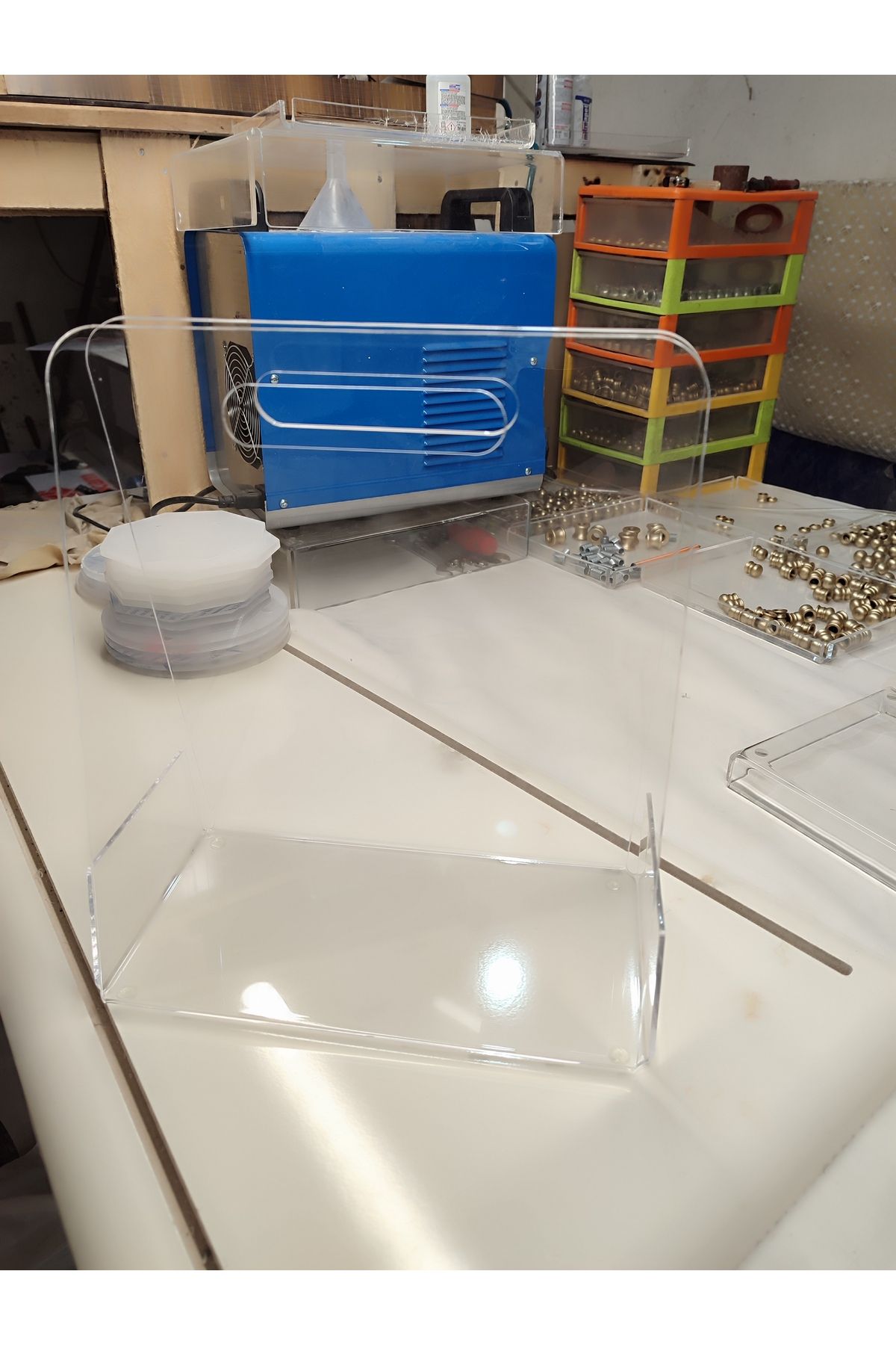 innossa pleksi dekorasyon Pleksi Çanta 3 mm şeffaf 25x14 uzunluğu 30 cm