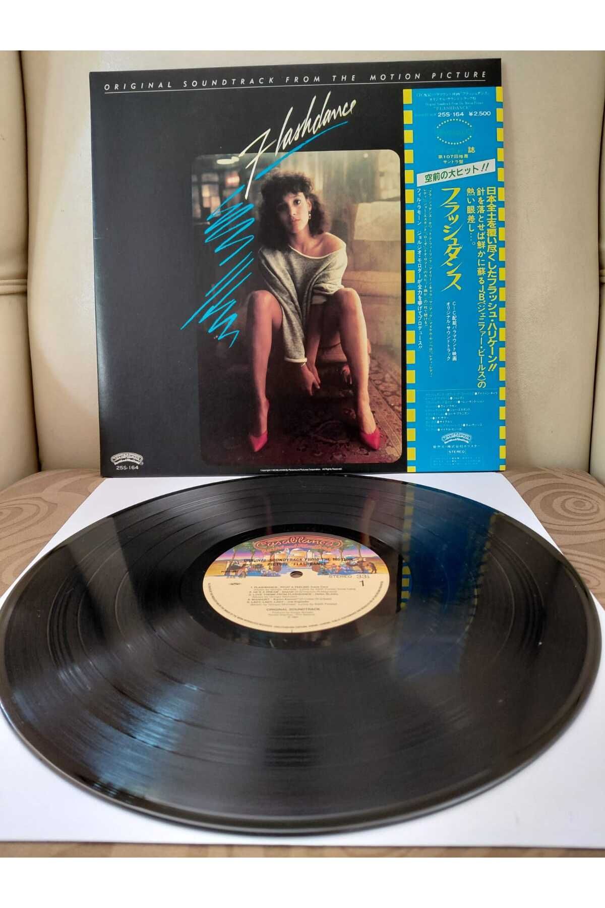 Plakperest FLASHDANCE (Soundtrack) - 1983 Japonya Basım - 33 lük LP Plak Albüm - Obi’li-2.el