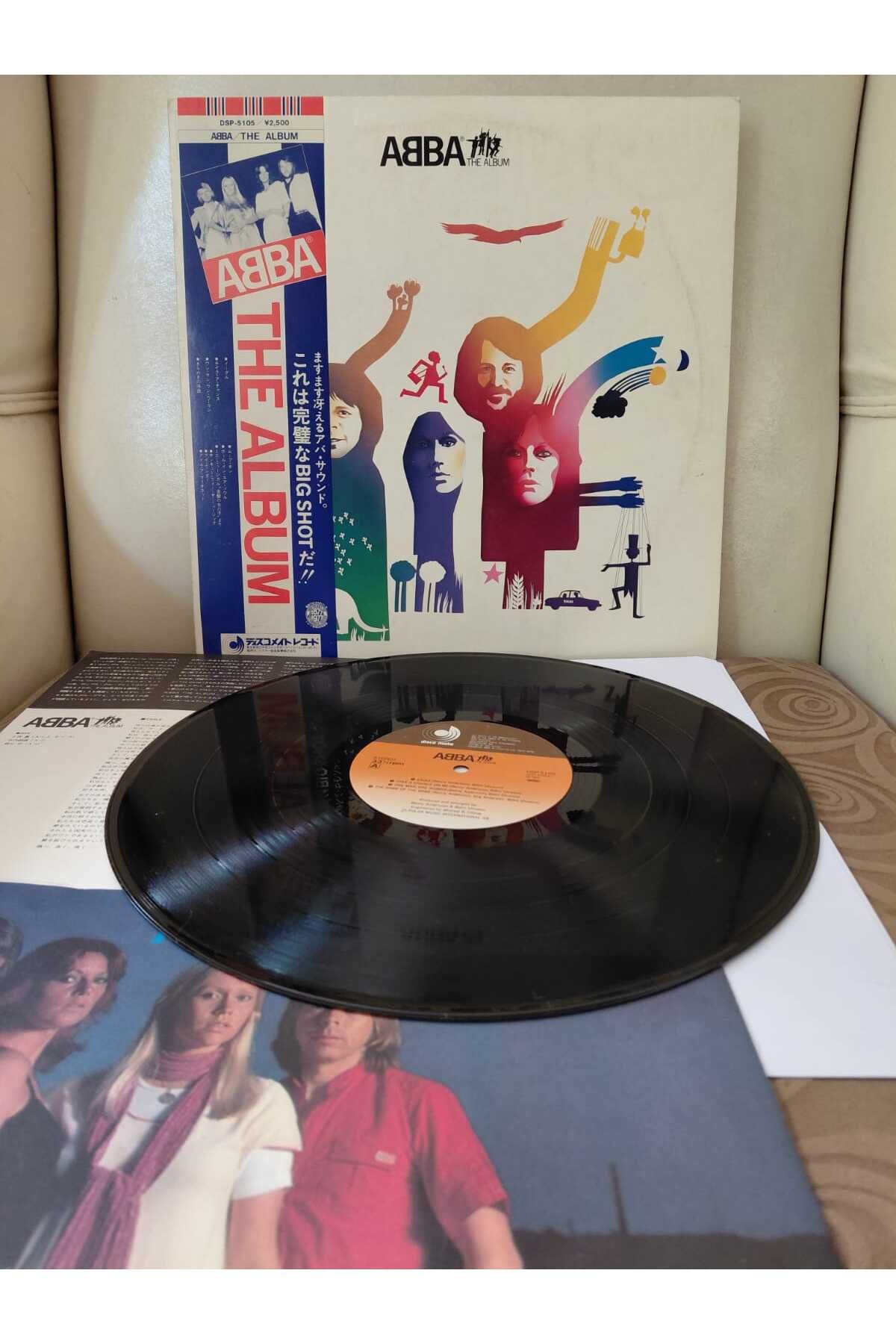 Plakperest ABBA – The Album - 1978 Japonya Basım LP Plak Albüm - Obi’li -2.el