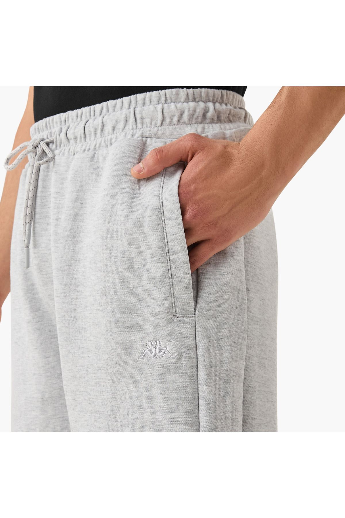 Kappa-Regular Fit Shorts with Drawstring Closure and Pockets 4