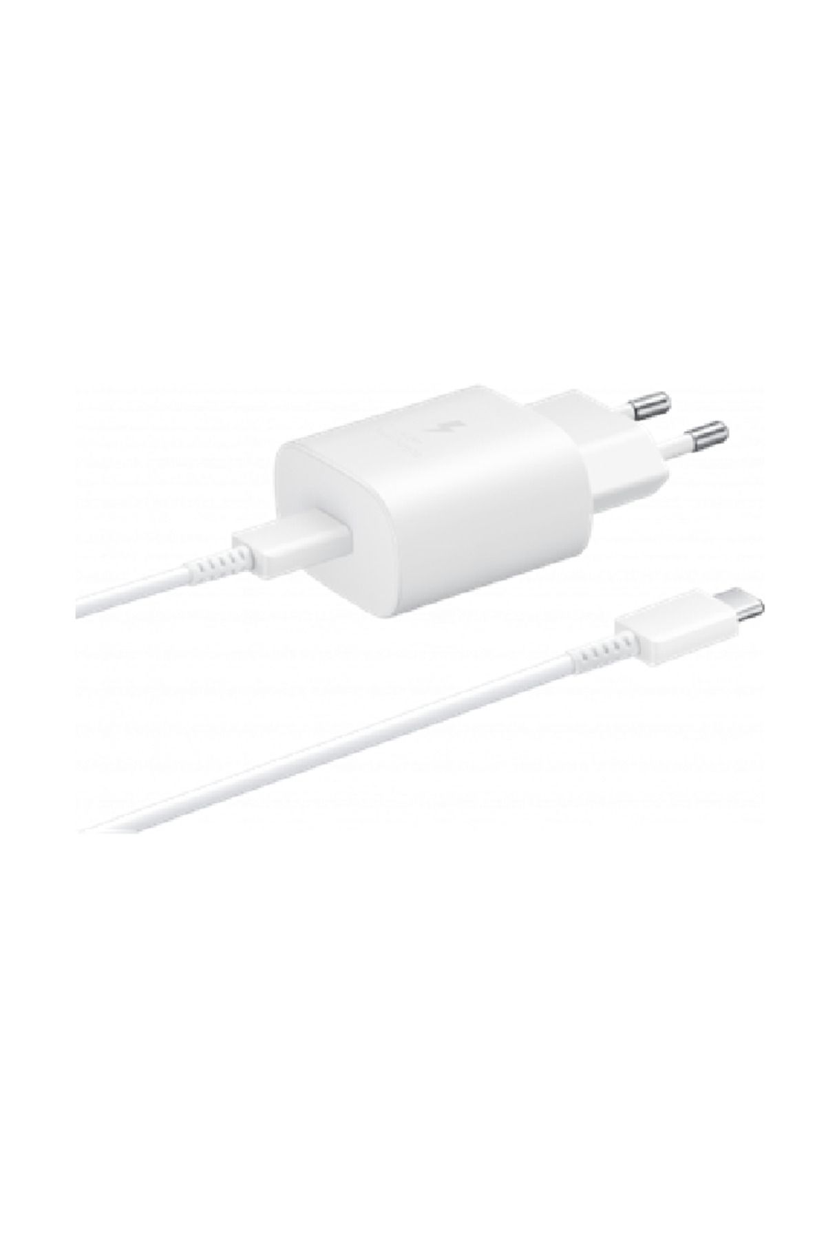 Samsung-Incarcator Original Samsung TA800 USB-C FastCharge 25W 3A Cablu DA705 USB-C 1 Metru Inclus Bulk 1