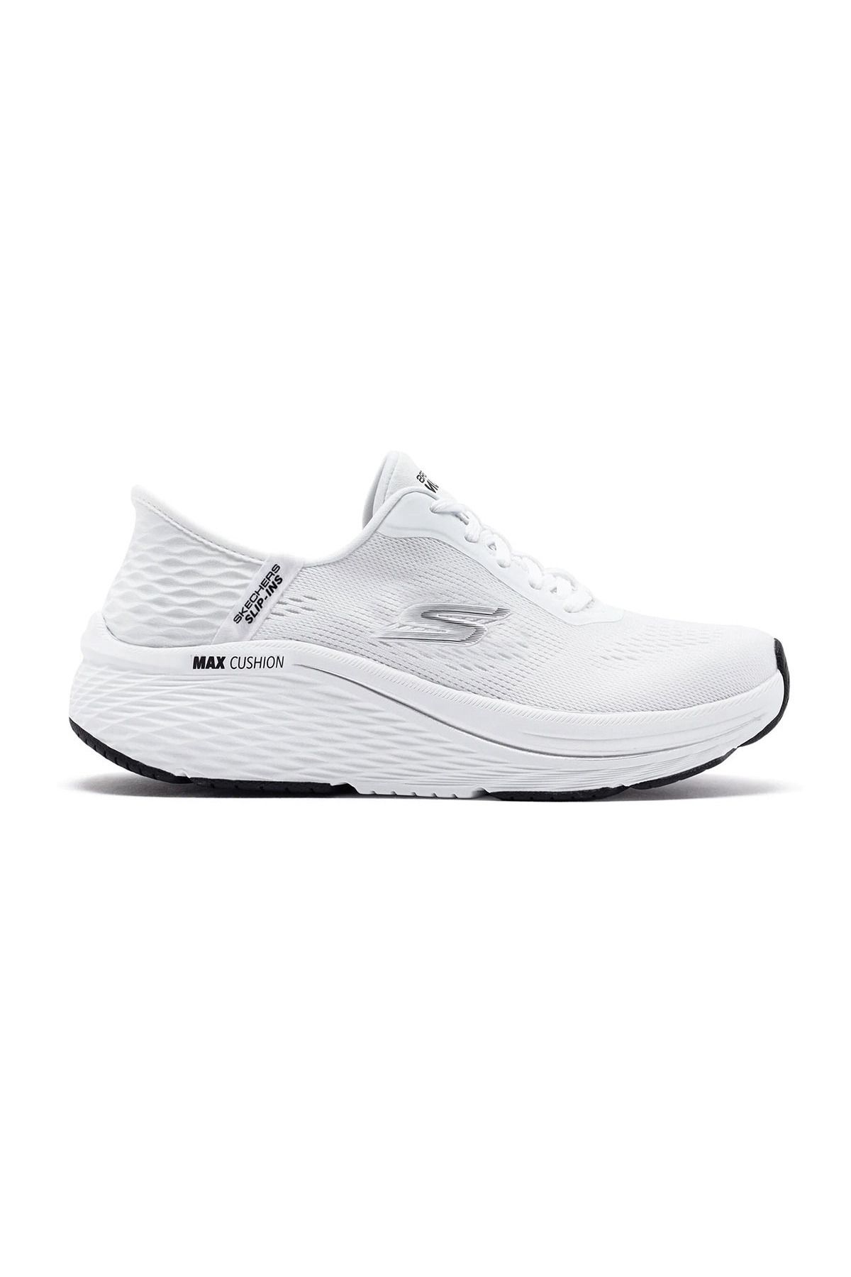 SKECHERS Max Cushioning Elite 2.0 - Va Kadın Beyaz Yürüyüş Ayakkabısı 129606 WBK
