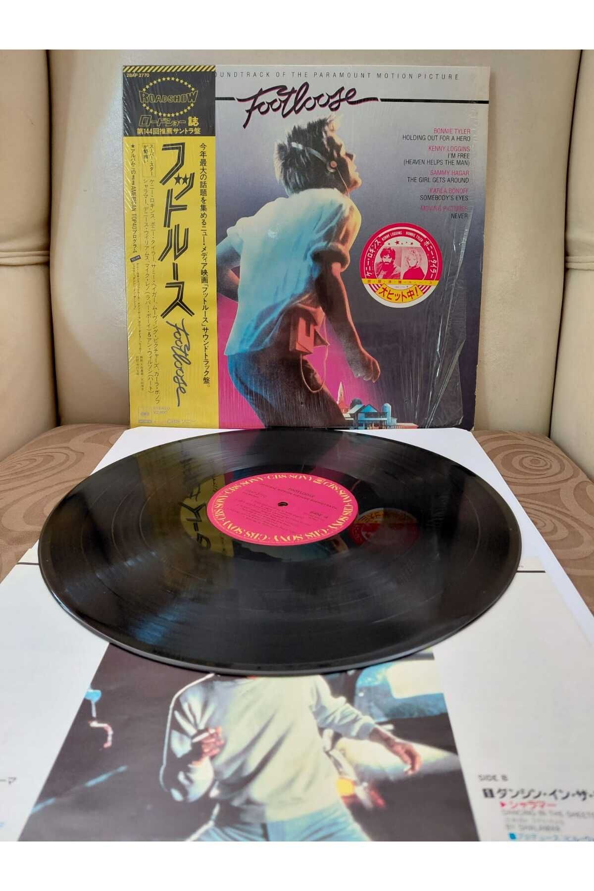 Plakperest Footloose (Soundtrack) - 1984 Japonya Basım LP Plak - Obi’li -2.el