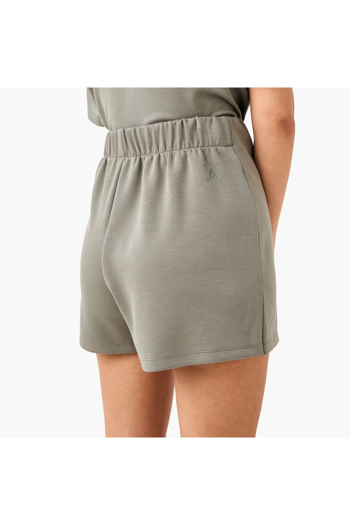 Adot-Knot Detail Skort with Elasticated Waistband 3