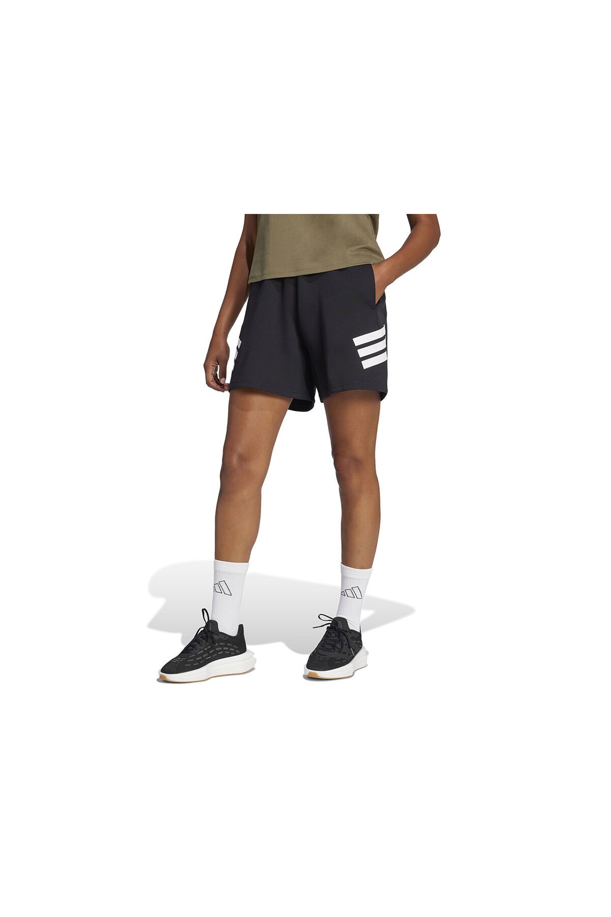 adidas W Fi 3S Short Kadın Günlük Şort JC5443 Siyah
