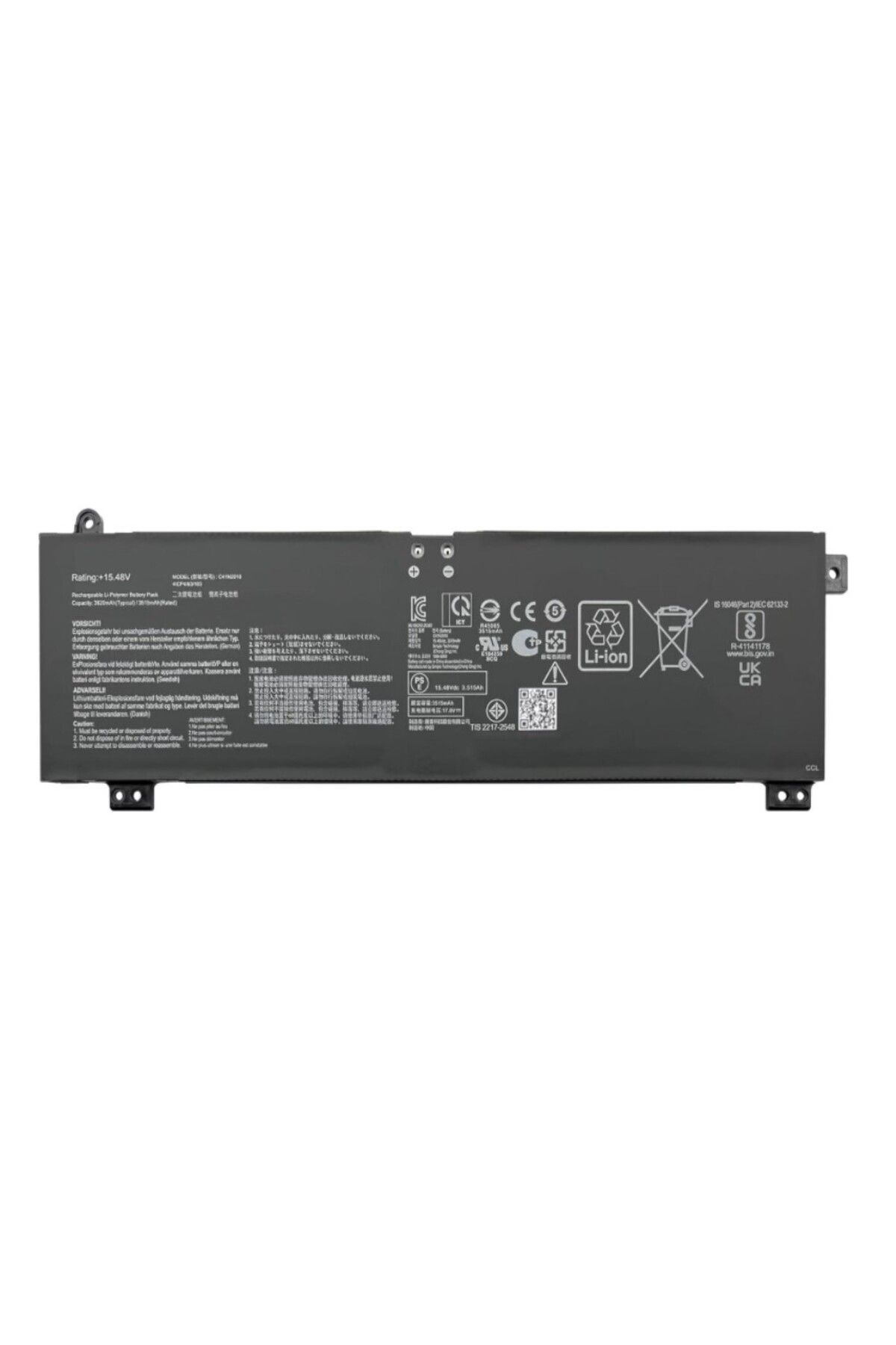 Afila Asus TUF Dash F15 FX517ZR-HN013A1 uyumlu Notebook Bataryası, Laptop Pili - Ver.2