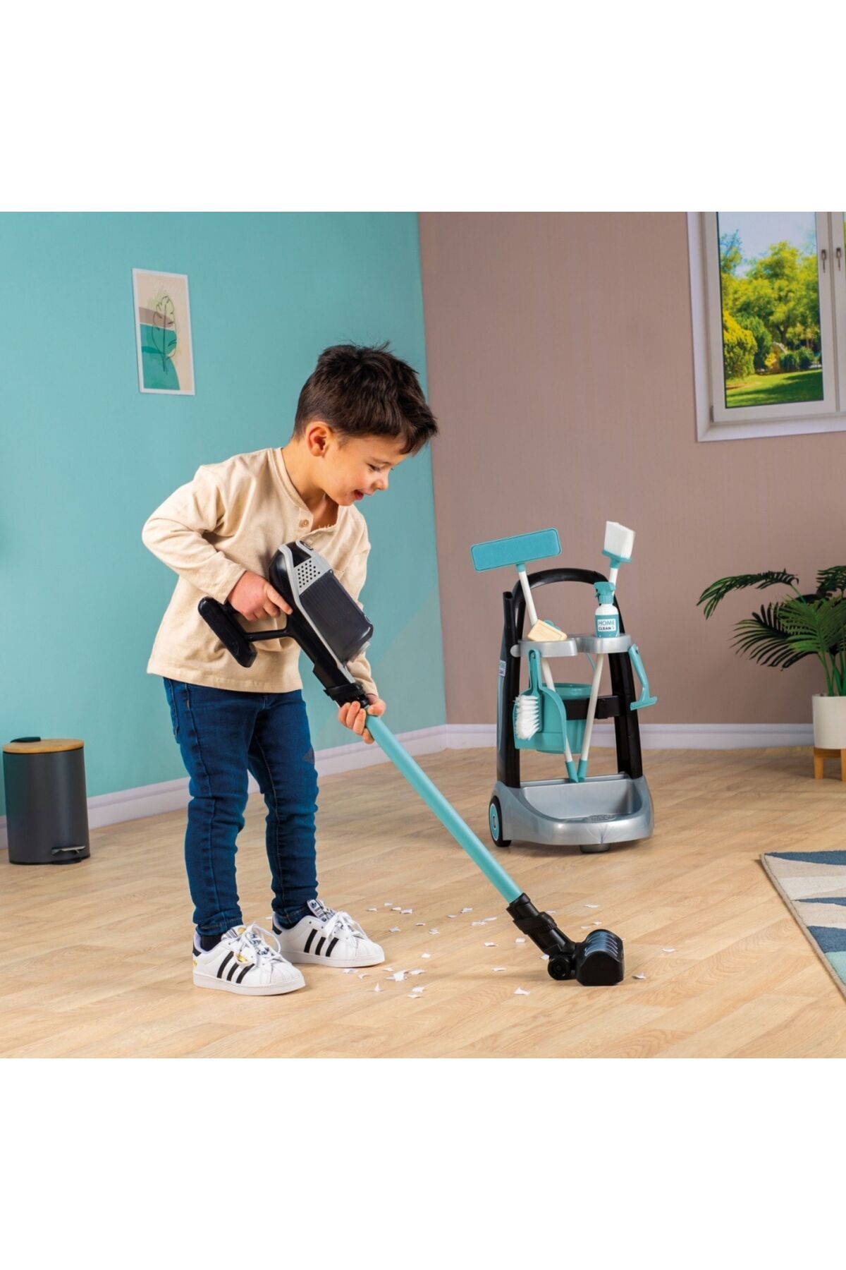 Smoby-Rowenta Cleaning Kit Trolley and Vacuum Cleaner 5