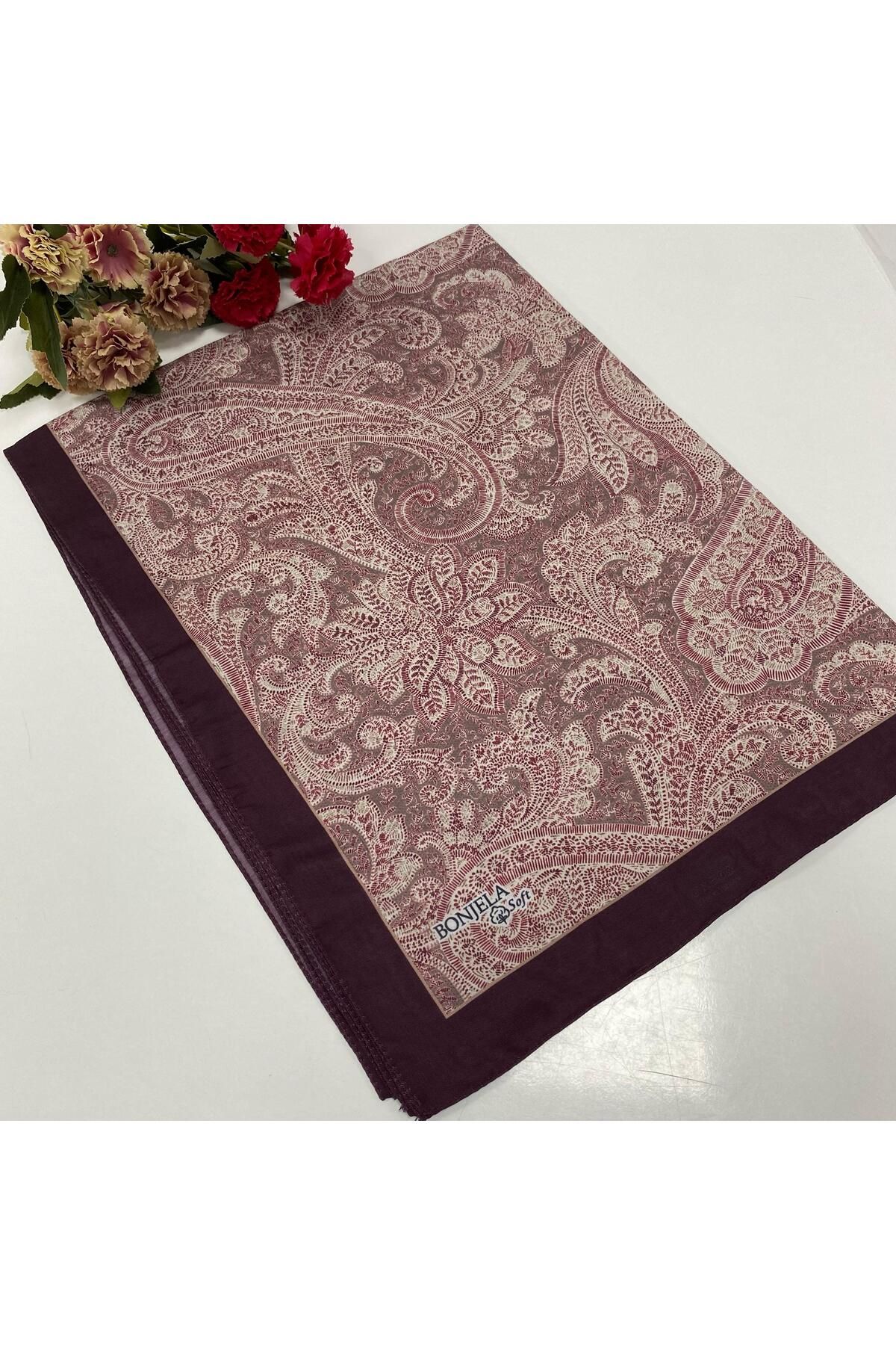 Bonjela Soft Pamuklu Şal Etro Desen LBS2008