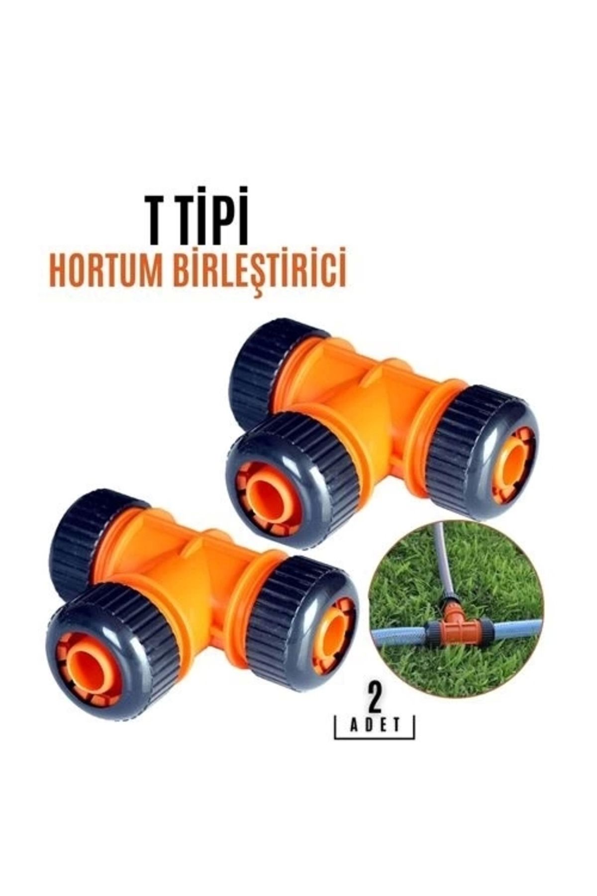 Generic T TİPİ Hortum Birleştirici Aparat 2 ADET