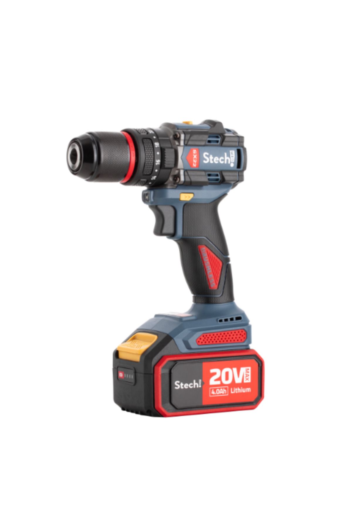 StechEnd SX22-20V Akülü Darbeli Matkap 4.0 AH