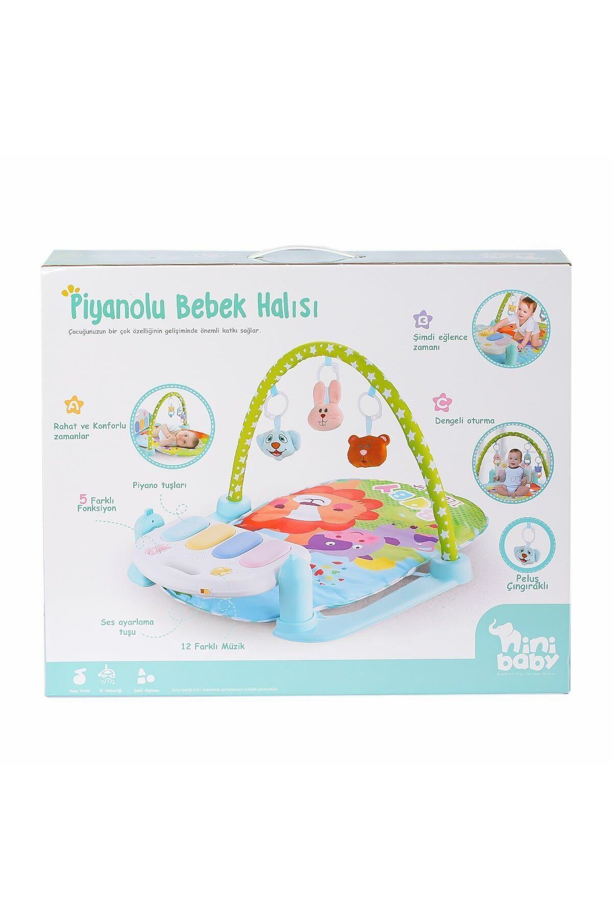 Aymir Ticaret ER-111 PİYANOLU BEBEK HALISI