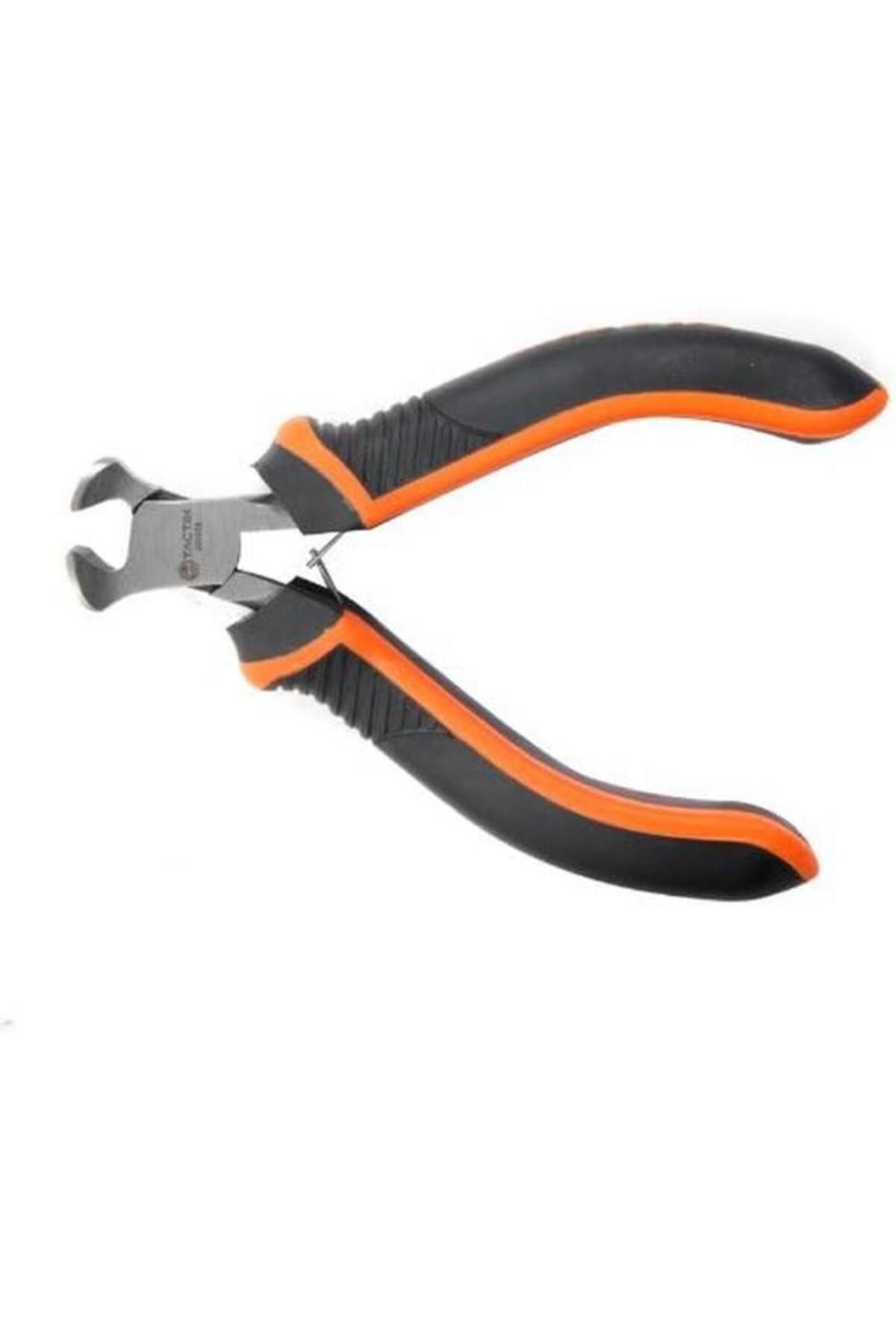 Generic-Tactix Non-Slip Ergonomic Handle Mini End Nipper Pliers Multicolor 100mm/4inch 200089 5