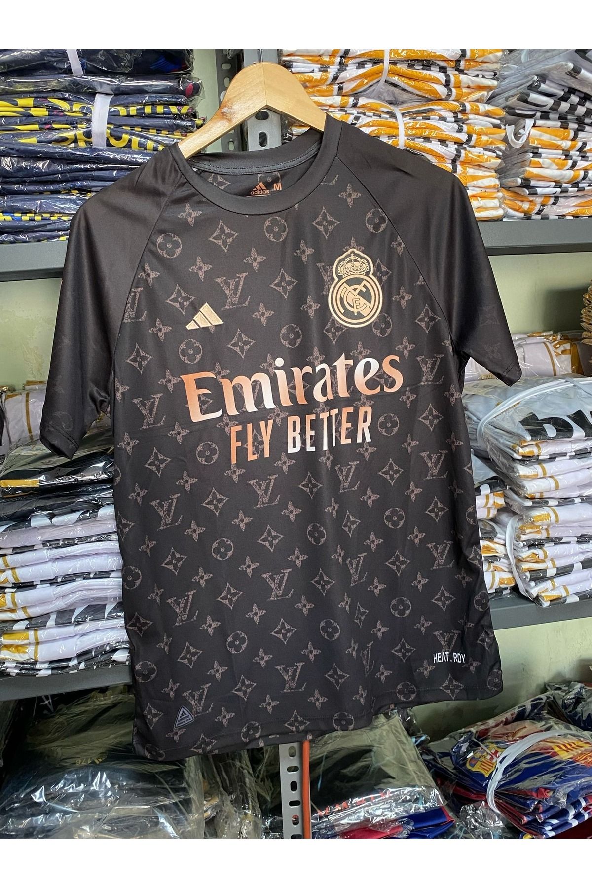 AJAX STAR R.E.A.L M.A.D.R.İ.D 2025-26 ÖZEL KONSEPT İSİMSİZ YETİŞKİN FORMASI ( KAHVERENGİ )I (KRFZ)