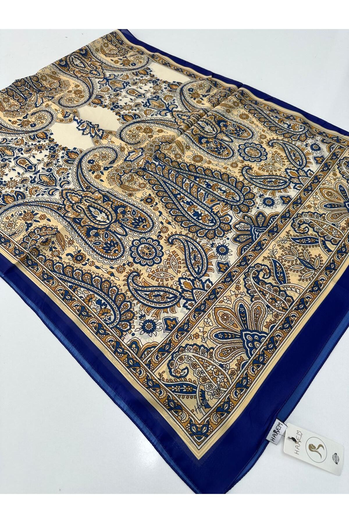 HAREM SCARF Harem Desenli Vual İpeksi Şal HVD0305